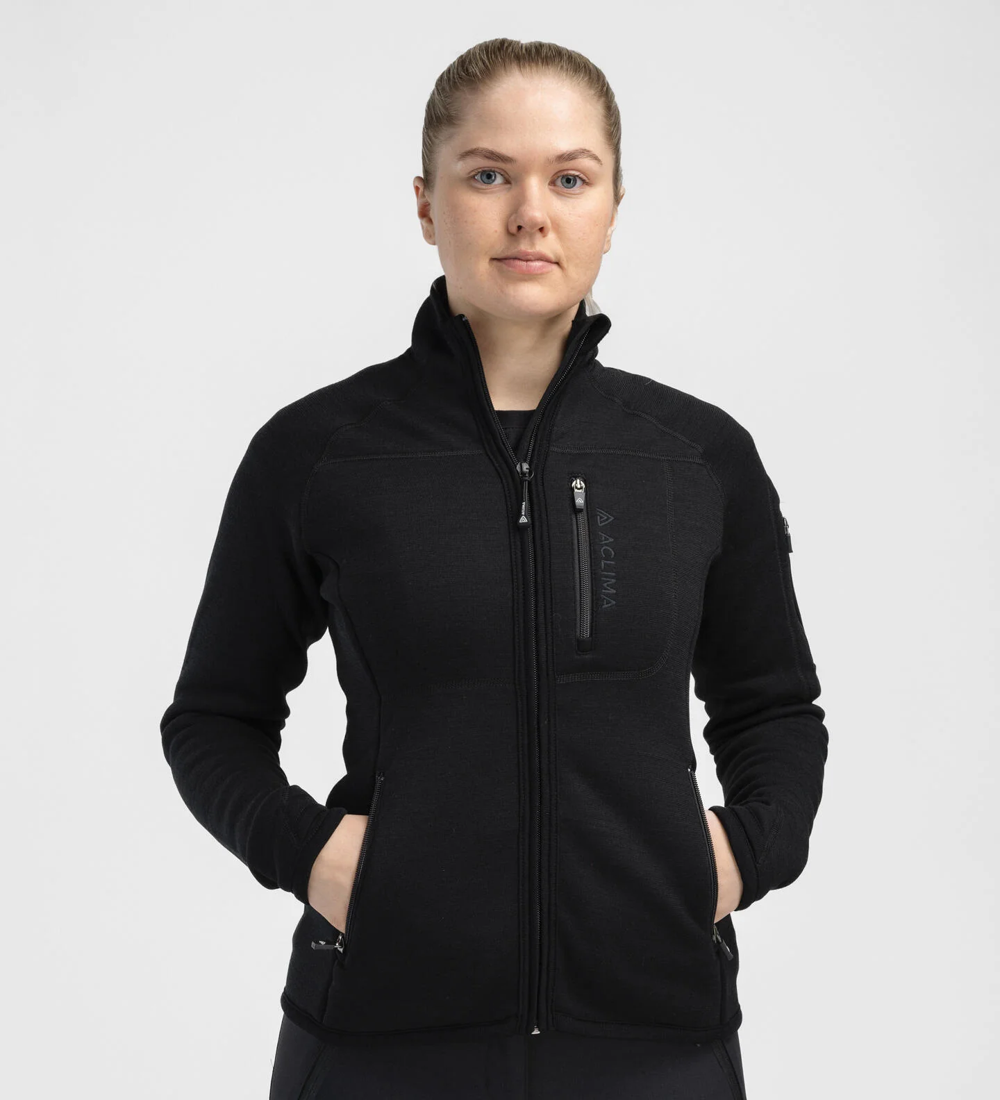 Merino Fleecewool Jacket Damen - Image 3