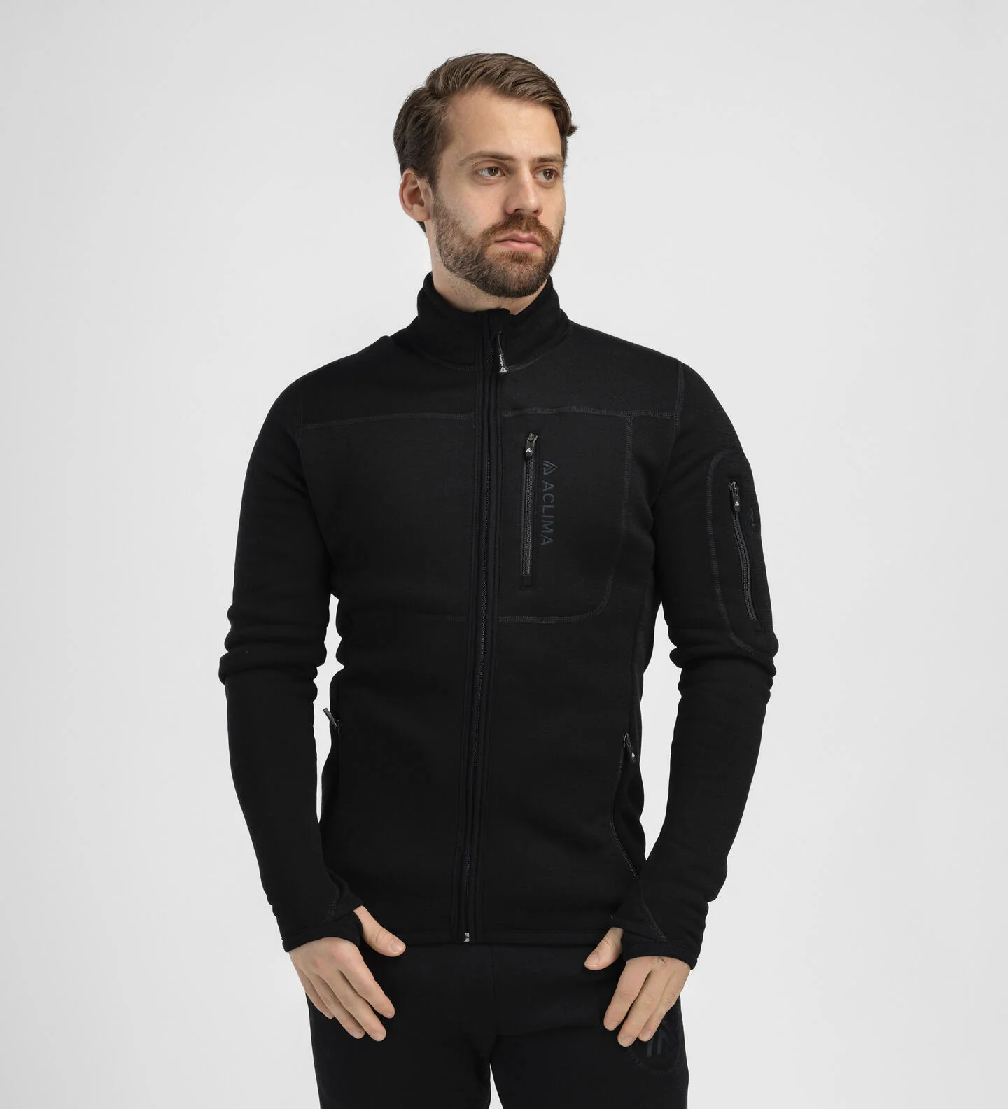 Merino Fleecewool Jacket Herren - Image 4