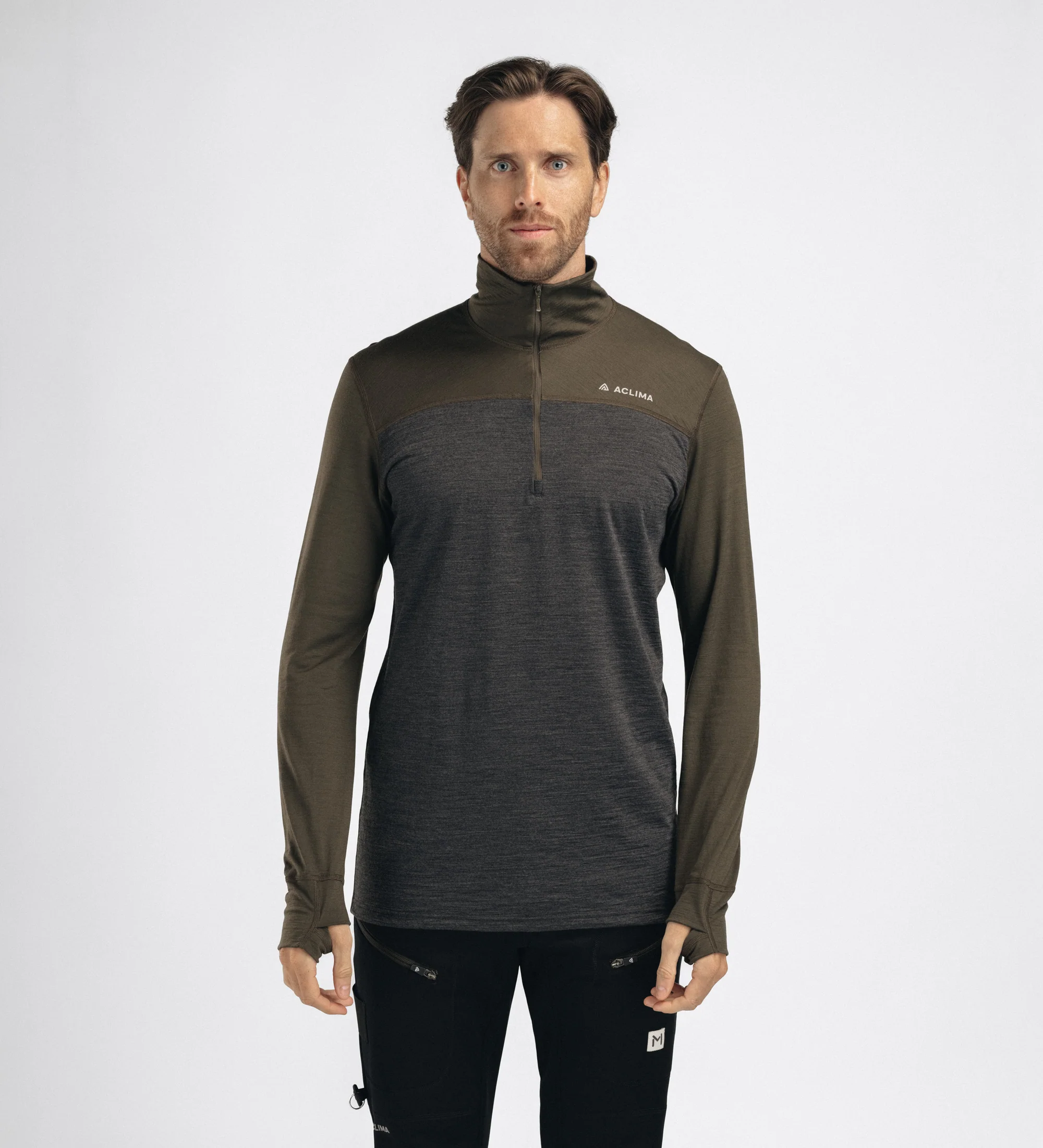 Lightwool 180 Polo Zip Herren (100% Merino) - Image 3