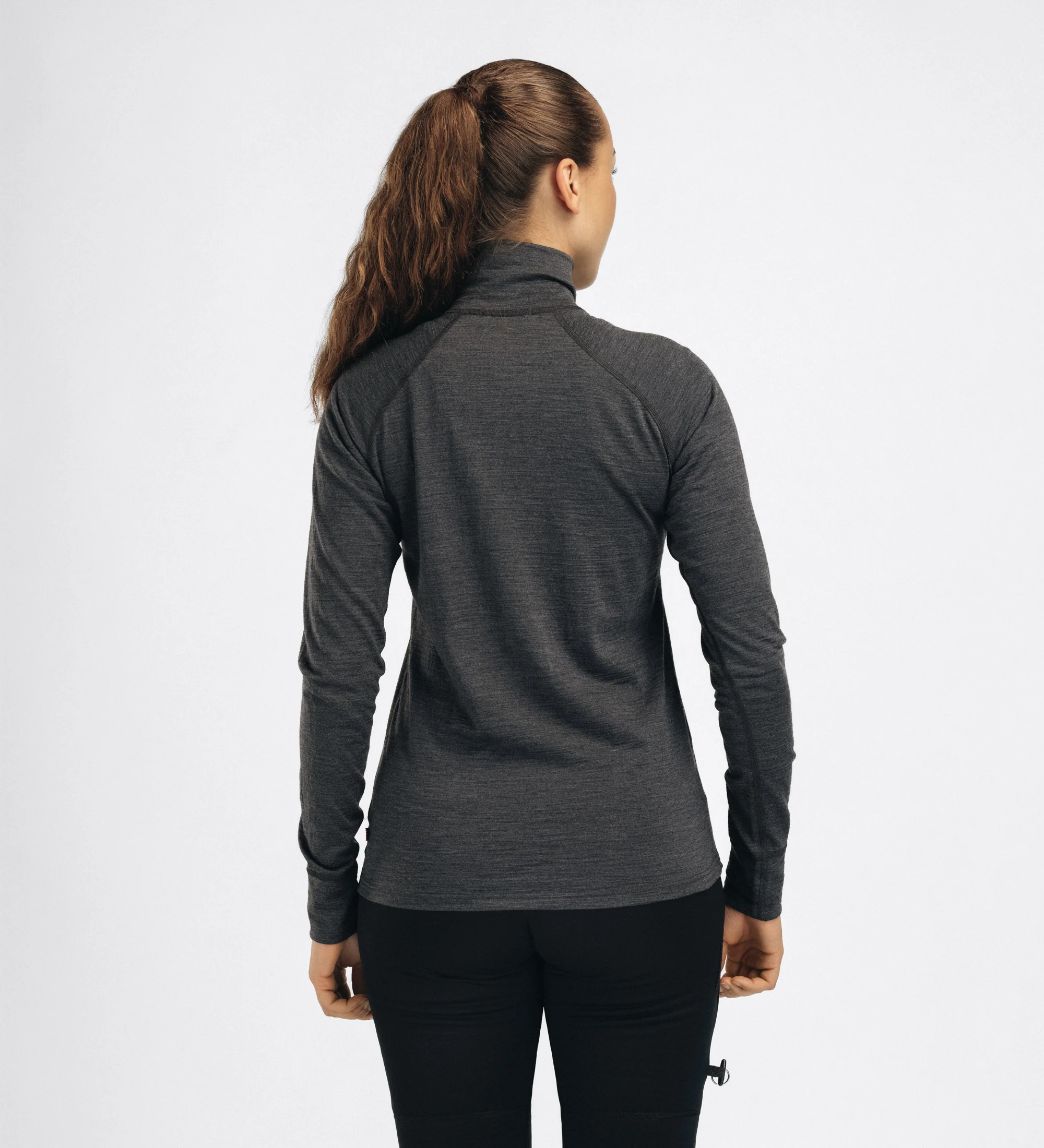 Lightwool 180 Polo Zip Damen (100% Merino) - Image 3