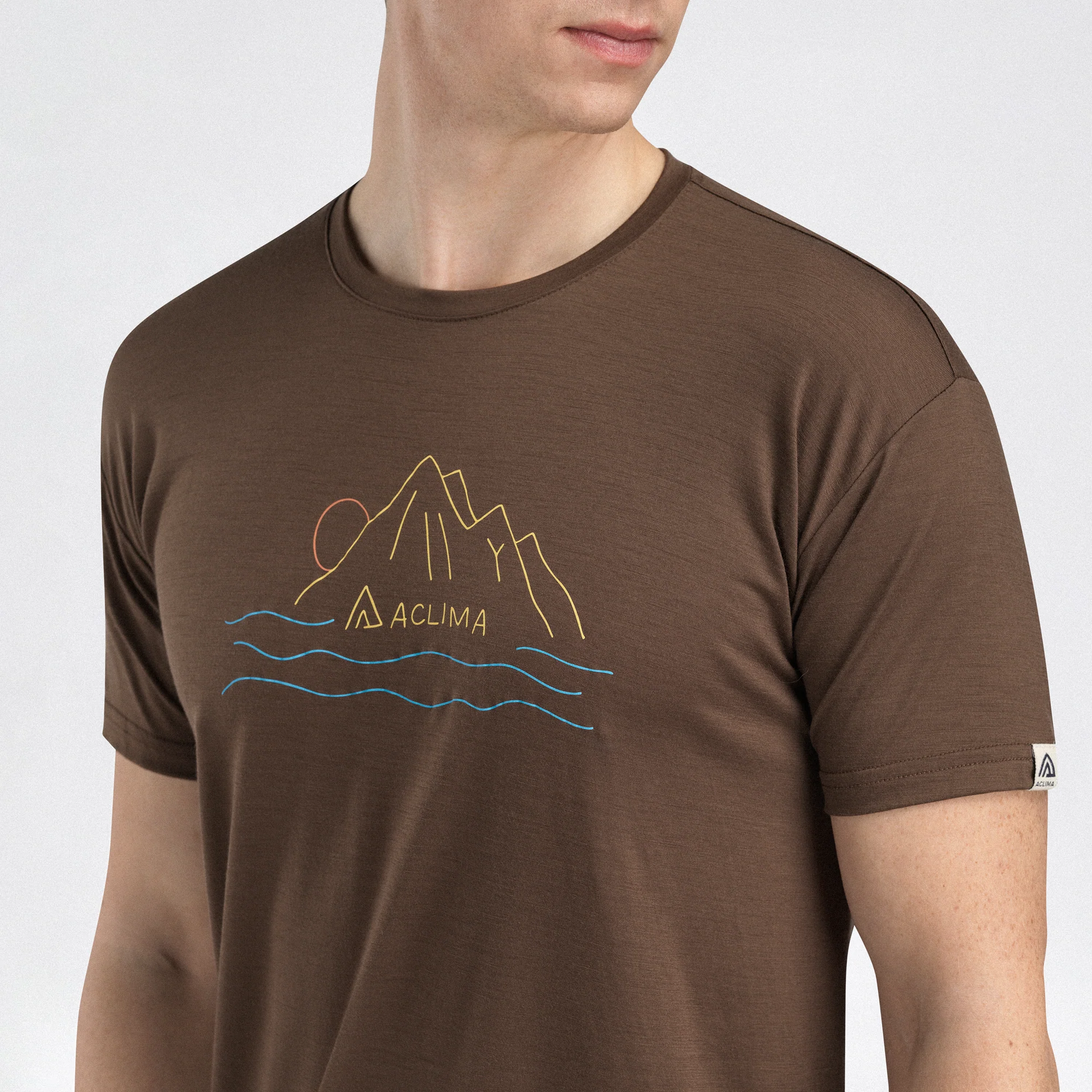 Lightwool Classic Tee Sunset ♂ (extra soft) - Image 7