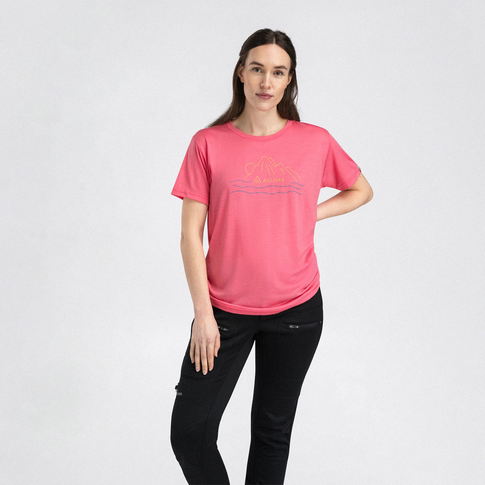 Lightwool Classic Tee Sunset ♀ (extra soft) - Image 3