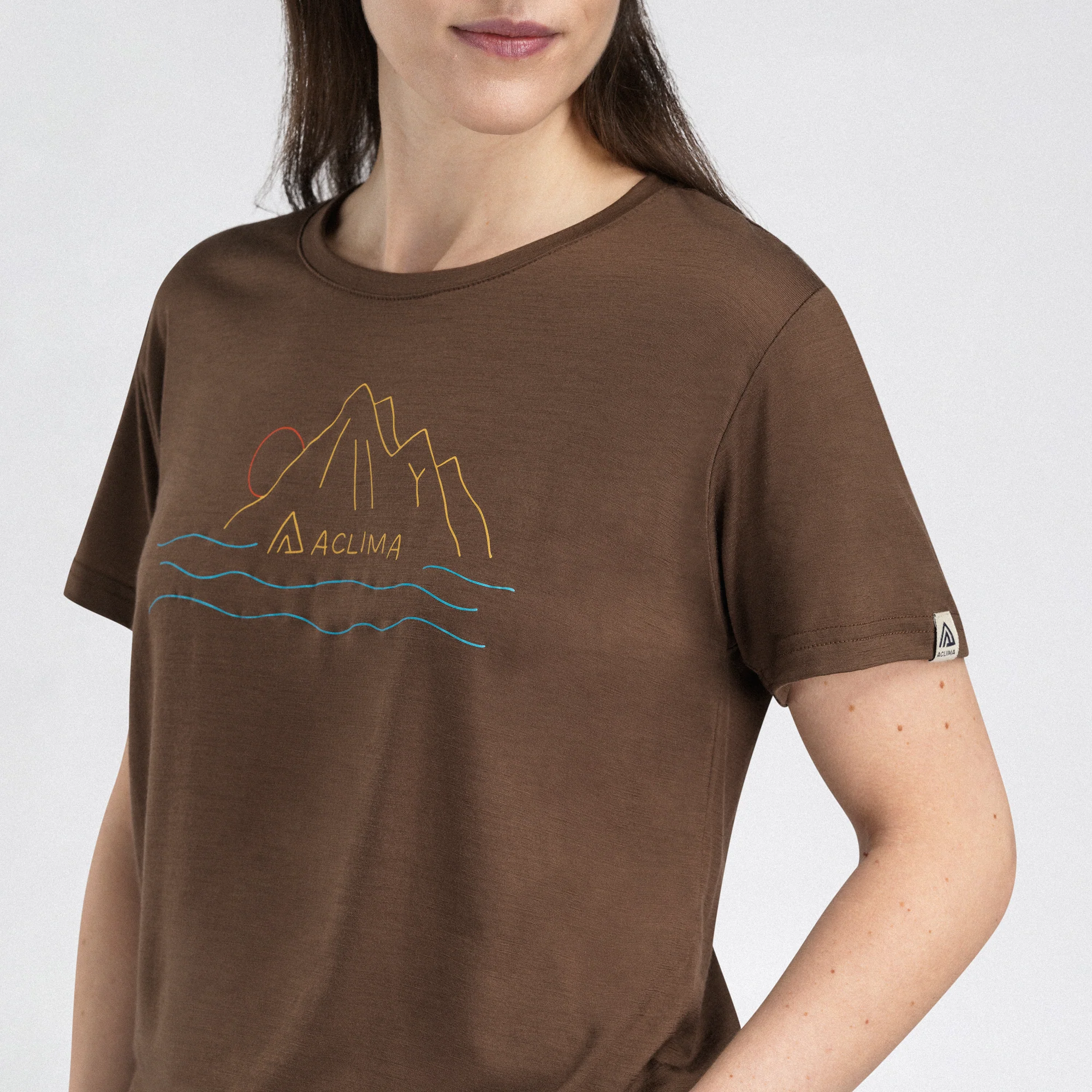 Lightwool Classic Tee Sunset ♀ (extra soft) - Image 5