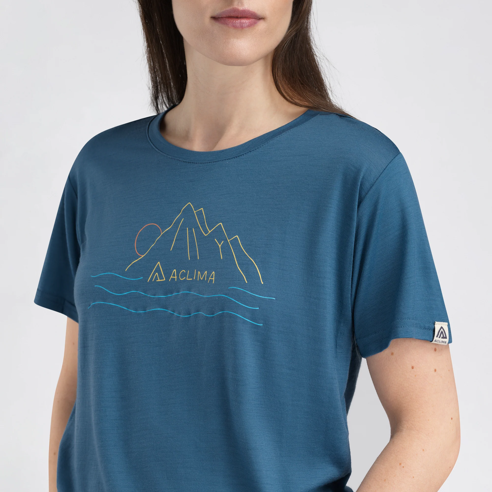 Lightwool Classic Tee Sunset ♀ (extra soft) - Image 8