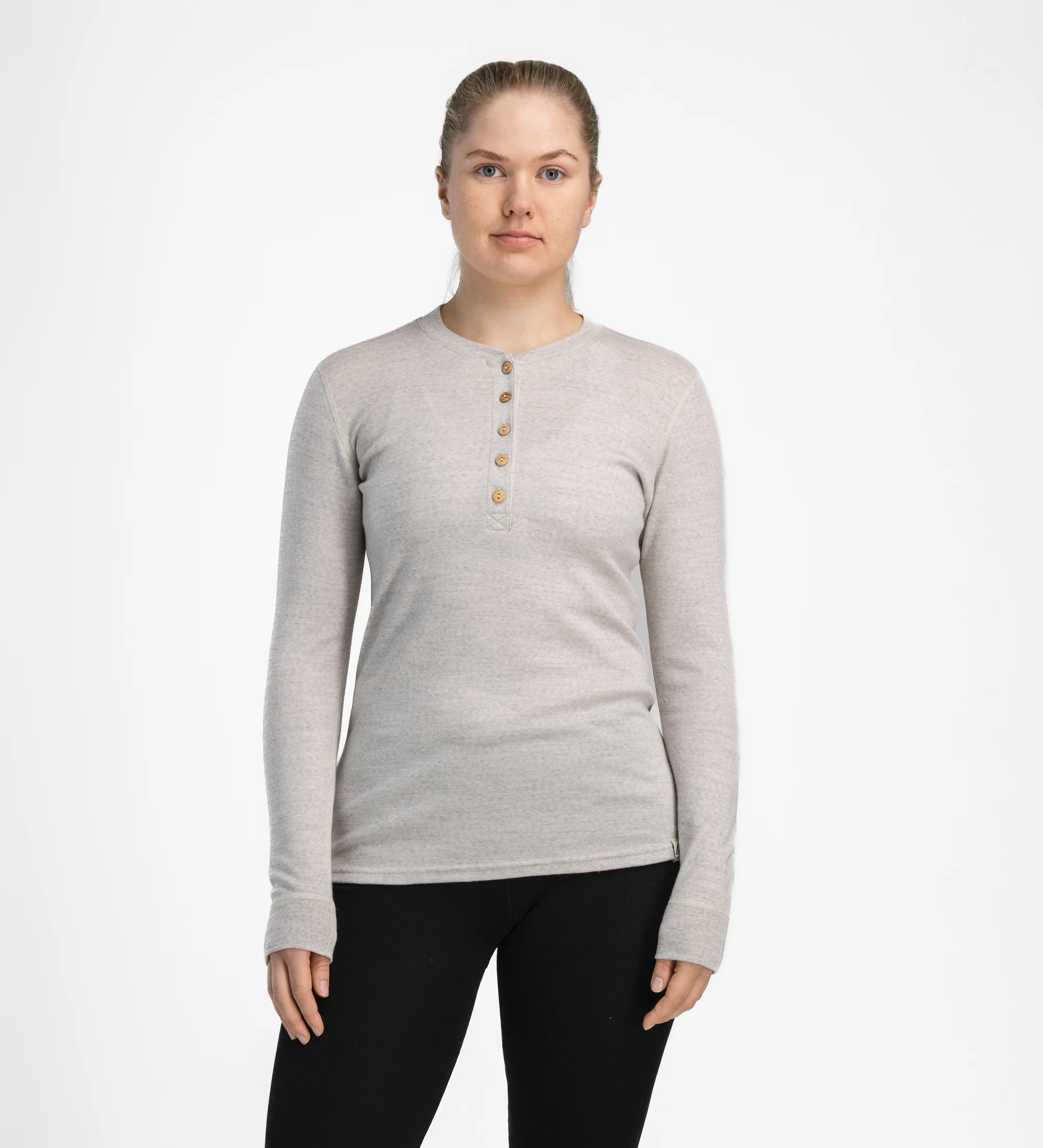Warmwool Granddad Button Shirt ♀