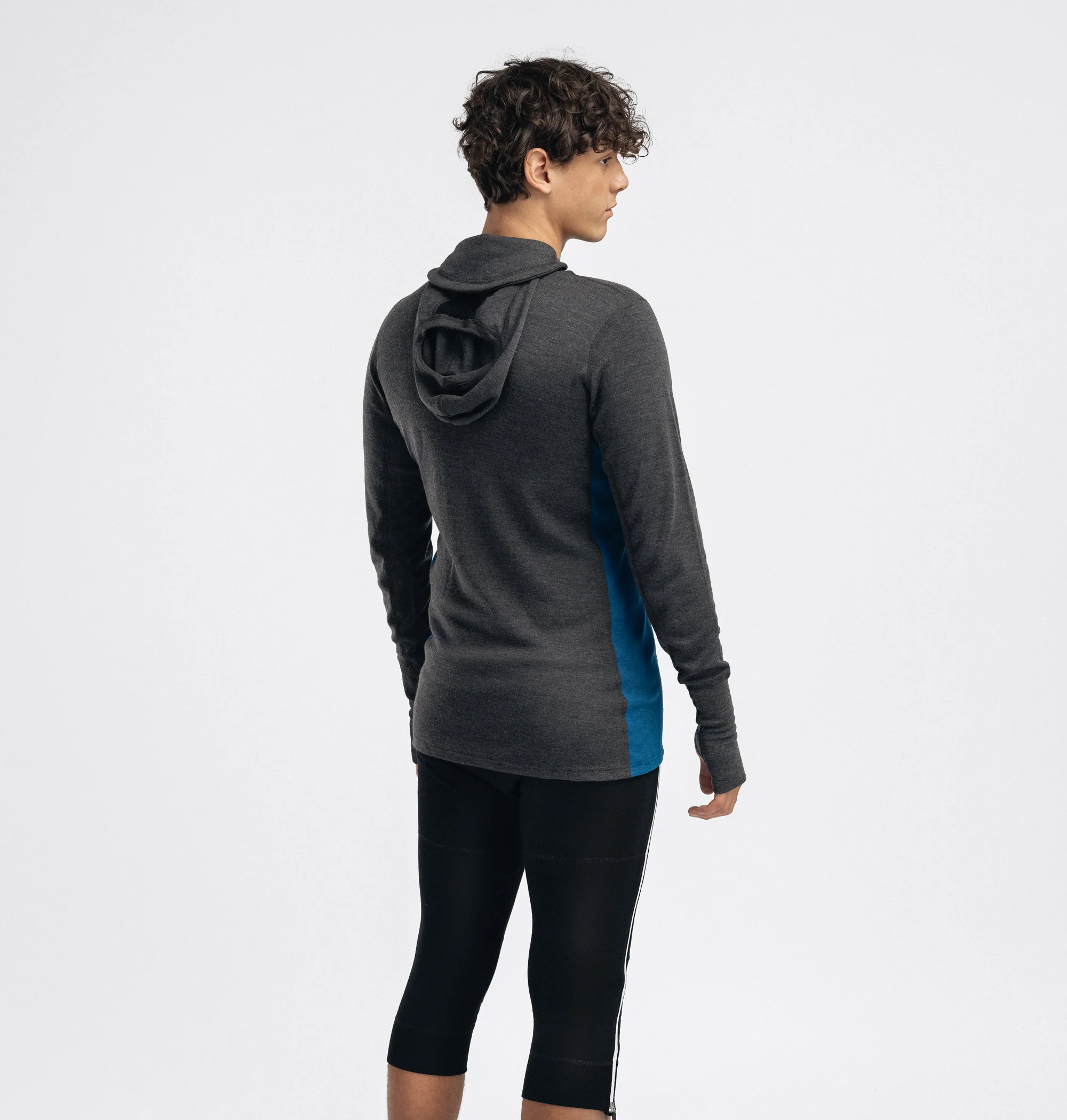 Warmwool Hood Sweater w/Zip ♂ - Image 14