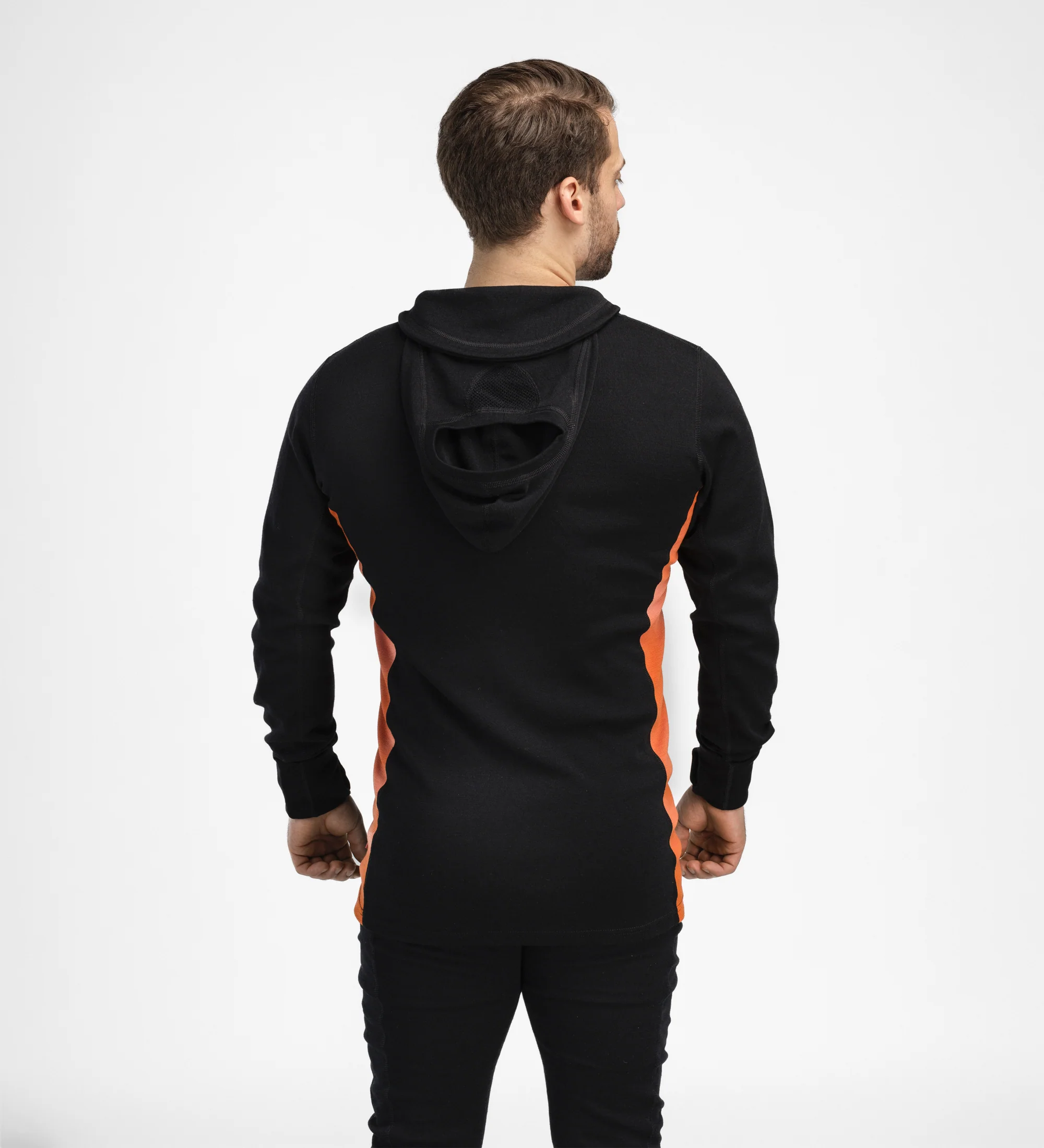 Warmwool Hood Sweater w/Zip ♂ - Image 3