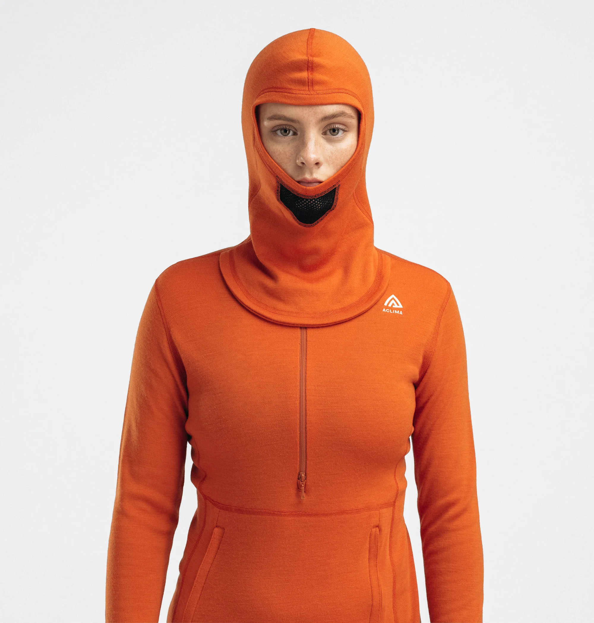 Warmwool Hood Sweater w/Zip ♀ - Image 12