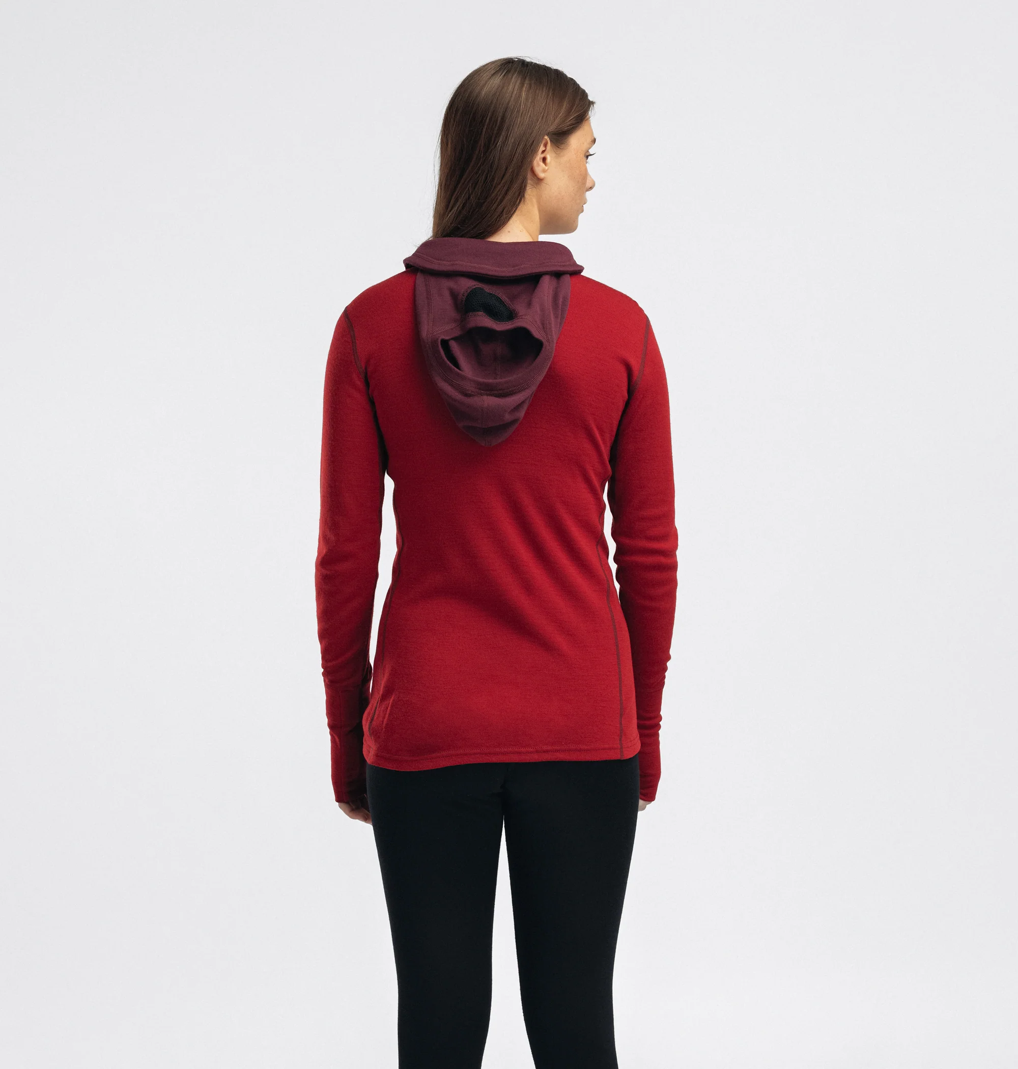 Warmwool Hood Sweater w/Zip ♀ - Image 18