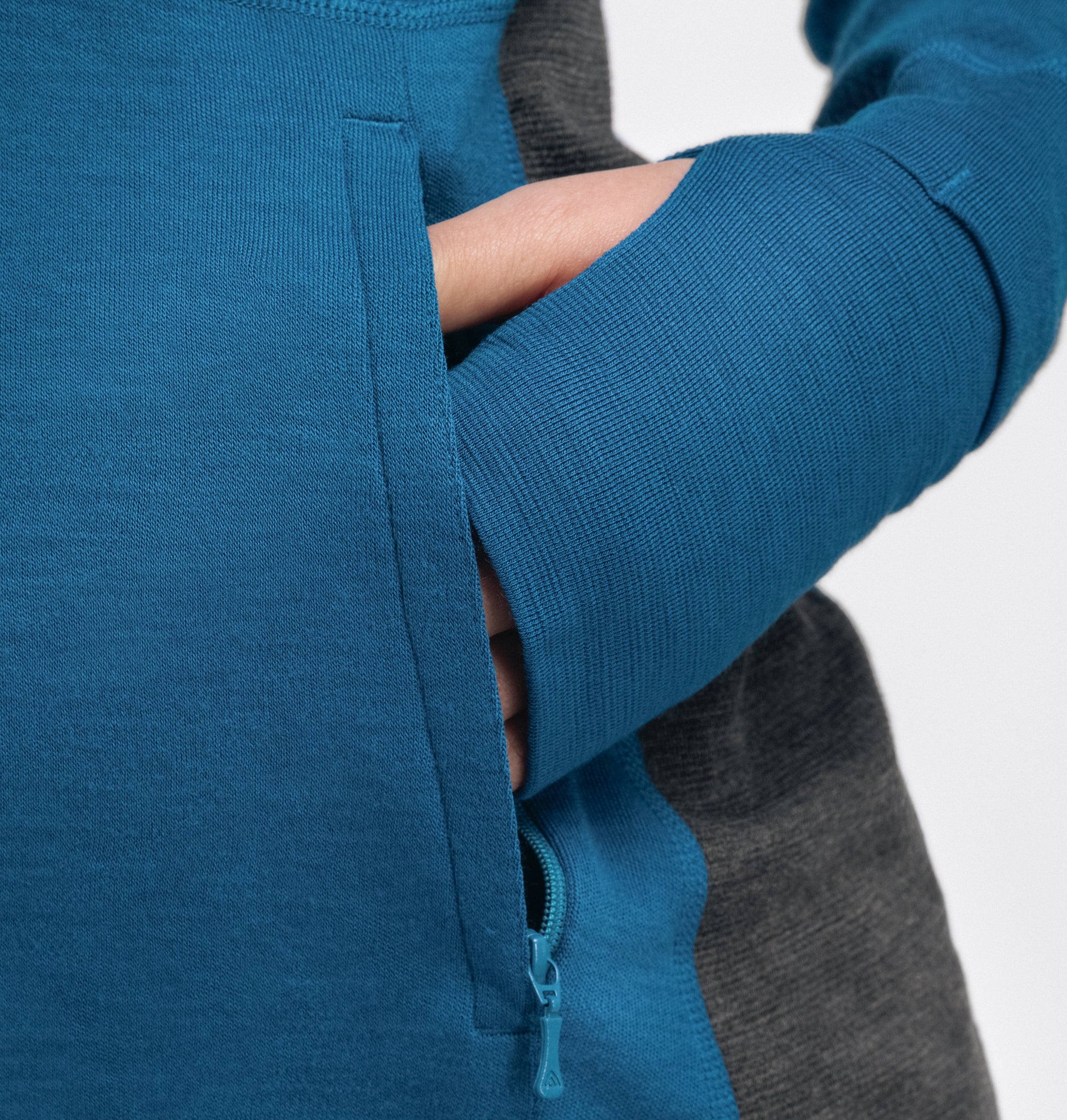 Warmwool Hood Sweater w/Zip ♀ - Image 8