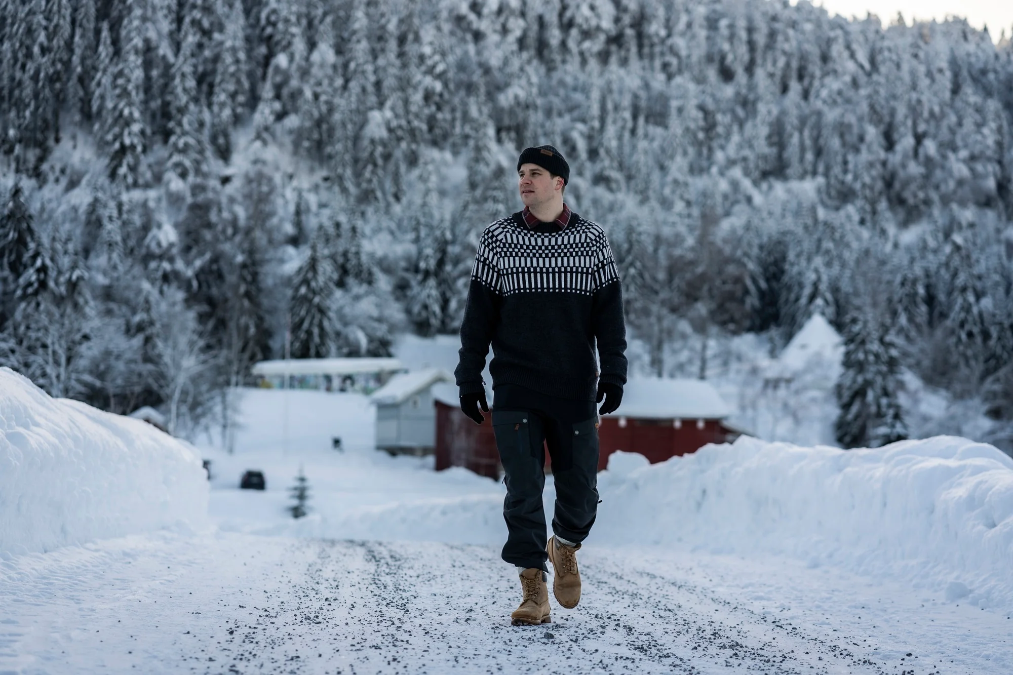Nordmarka Merino Jumper Herren - Image 4