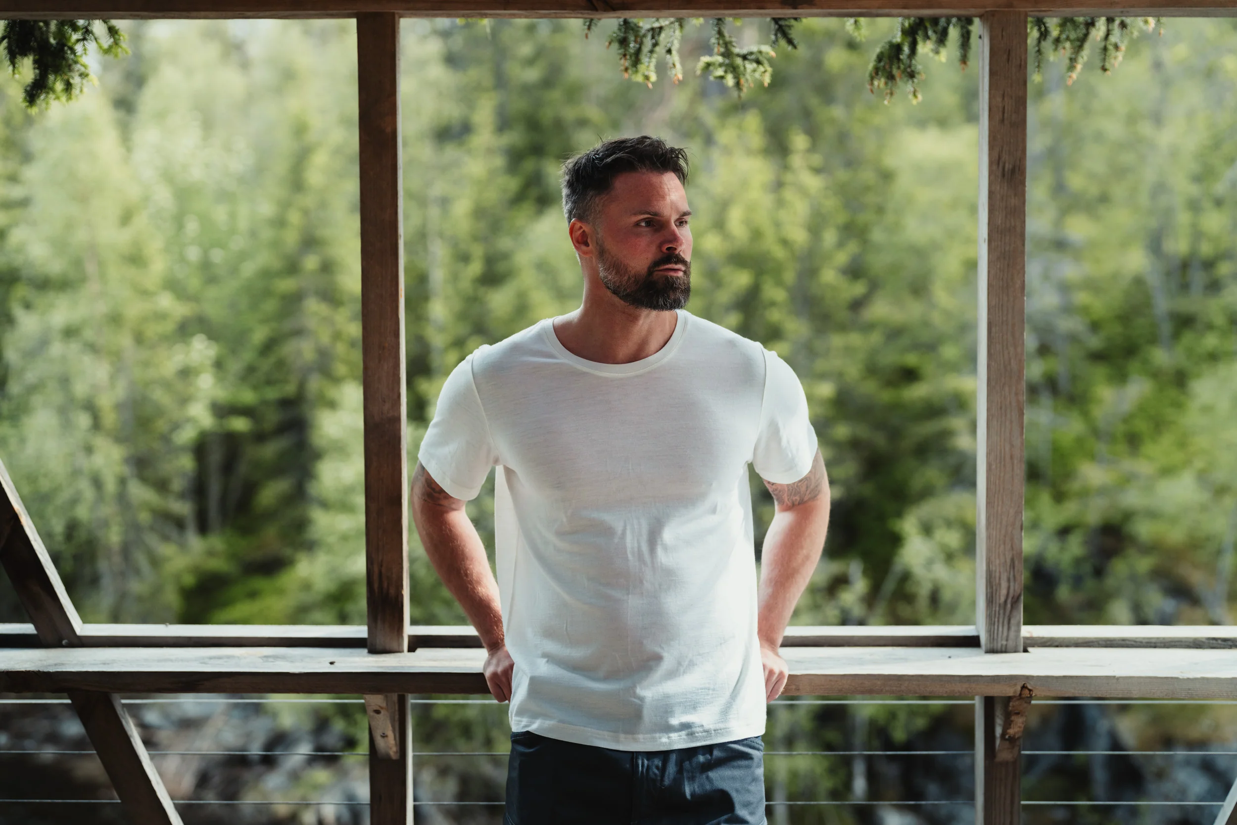 Whenever Merino-Tencel® Tee Men - Image 2