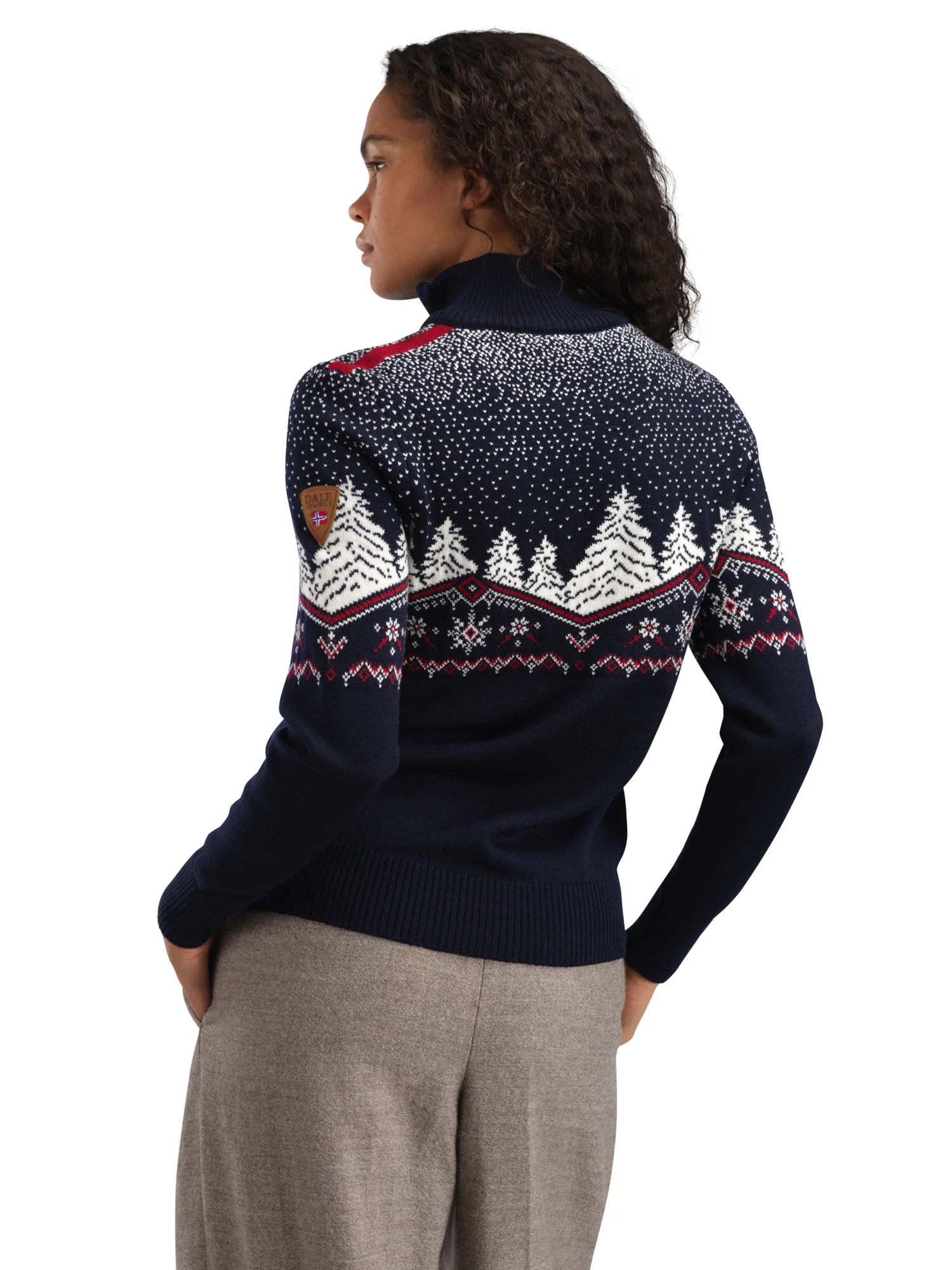 Christmas Sweater Merinowolle Damen - Image 4