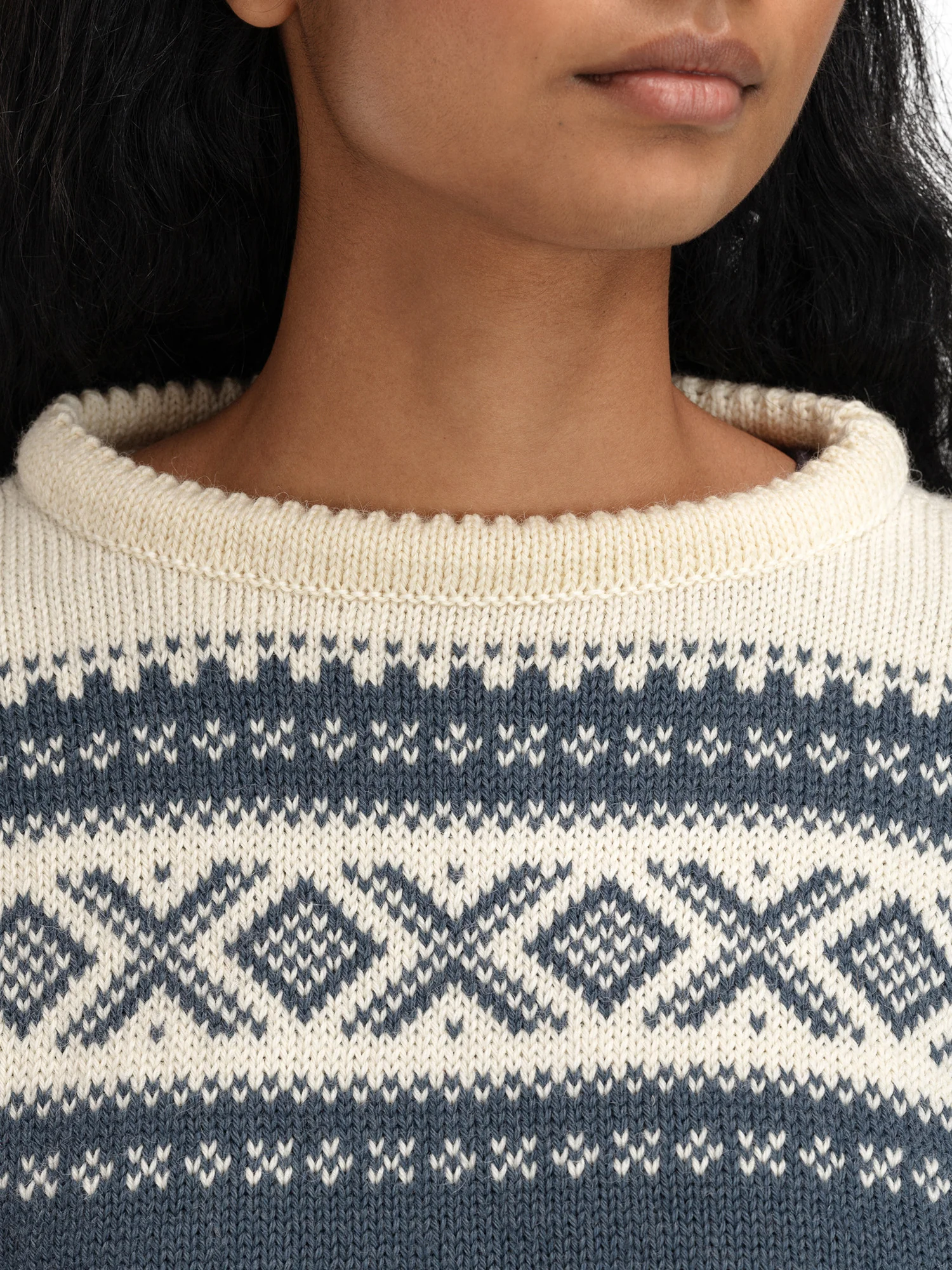 Cortina 1956 Norweger Wollpullover (Unisex) - Image 3