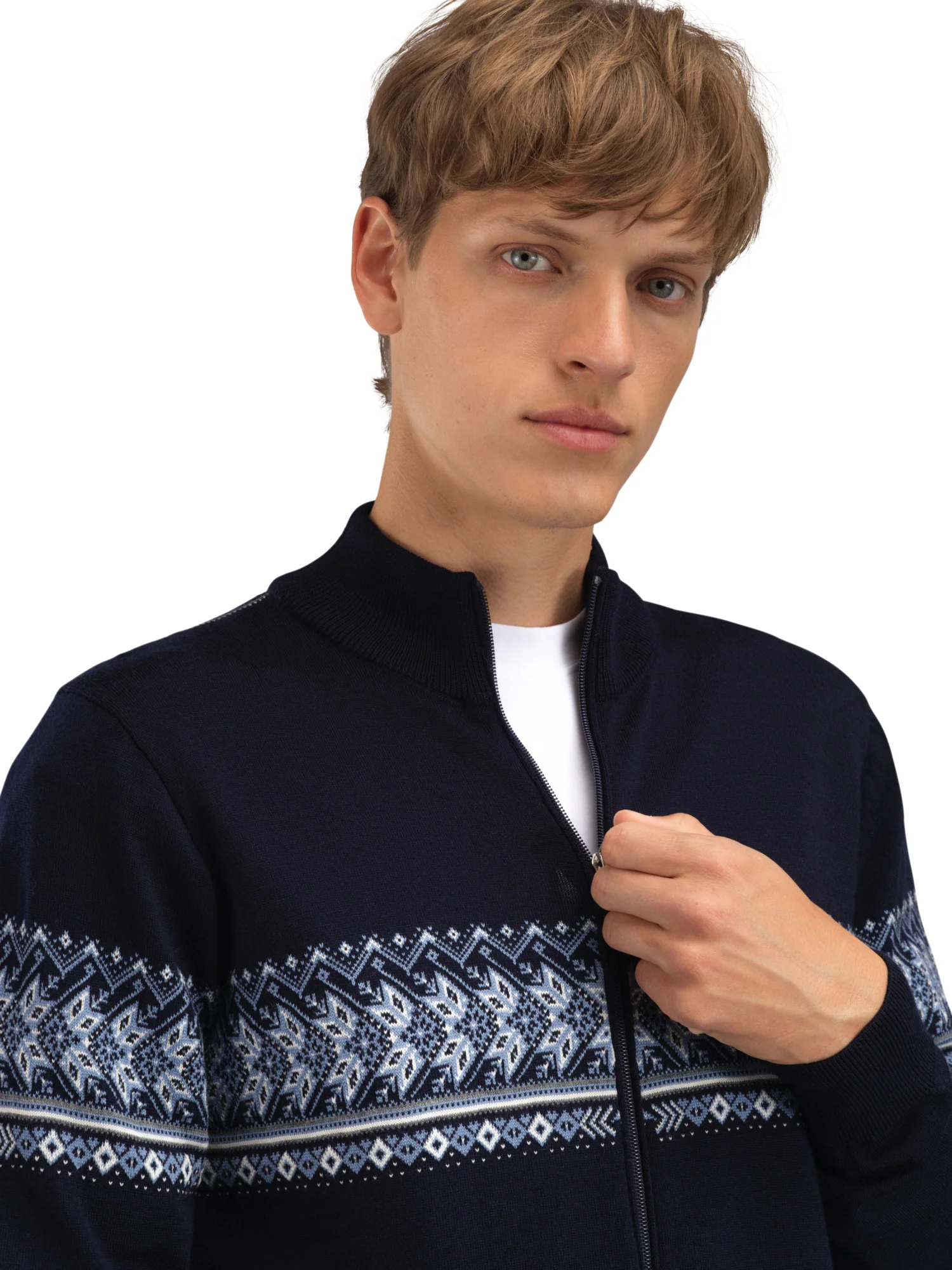 Hovden Lightknit Merino Jacket ♂ - Image 3