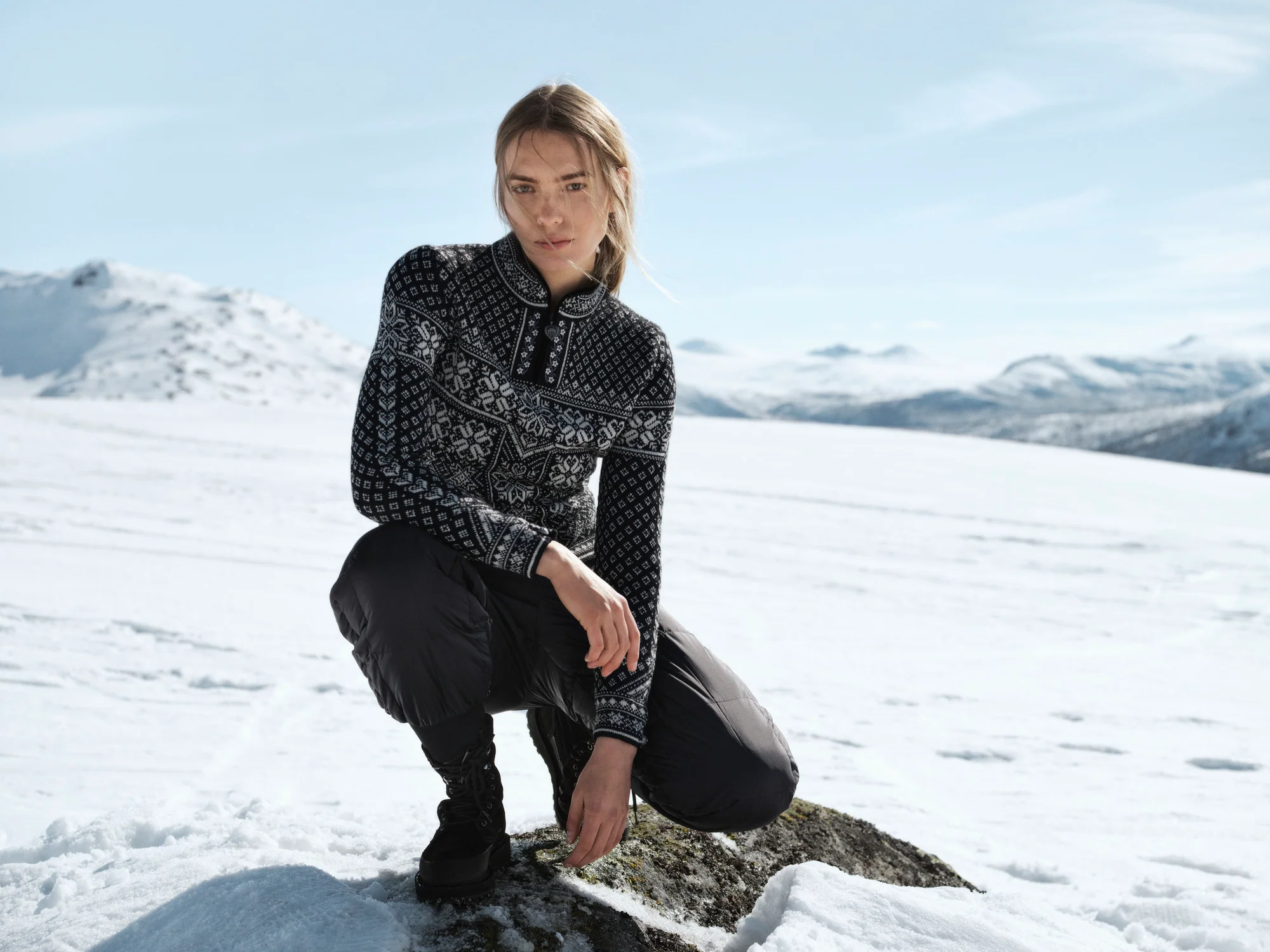 Peace Norwegian Sweater Damen - Image 8