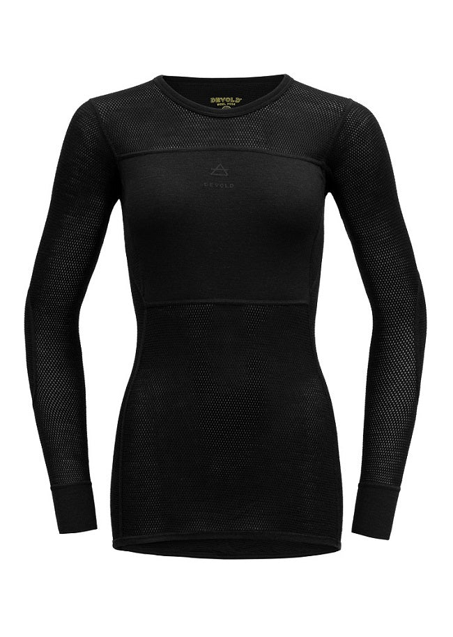 Merino Wool Mesh Langarmshirt ♀ 190 - Image 3