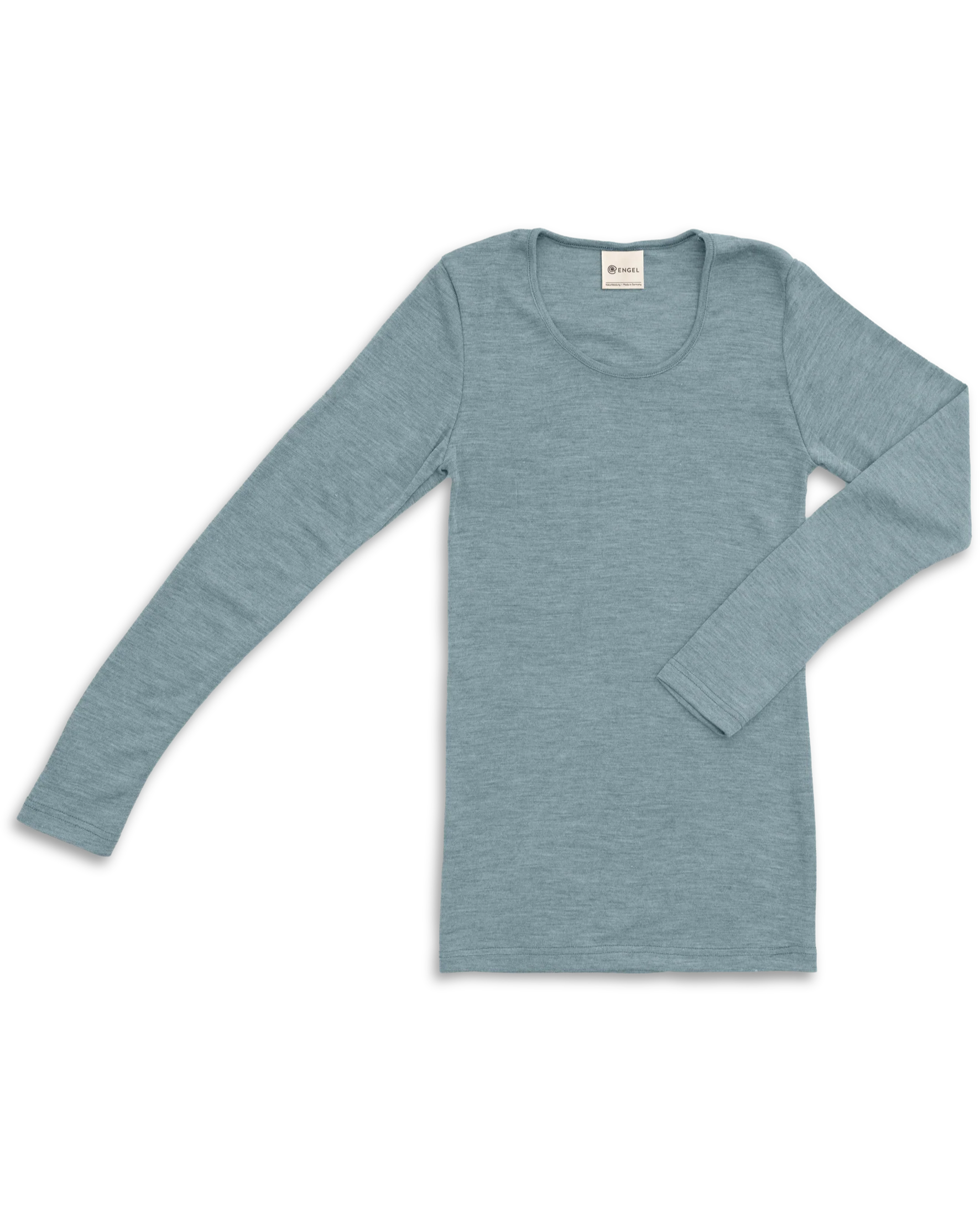 Damen Merino-Seide Shirt mit langem Arm - Image 3