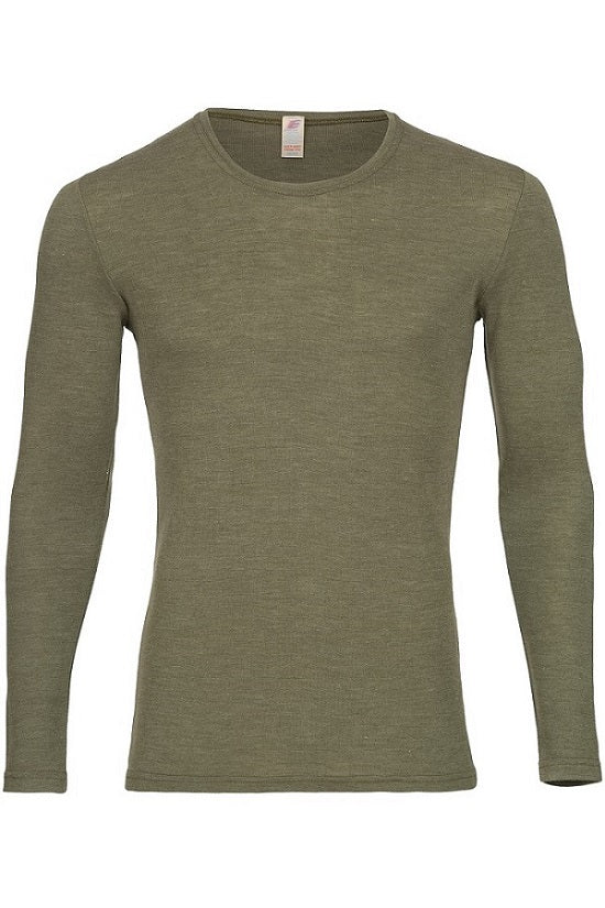 Herren Merino-Seide Shirt mit langem Arm - Image 3