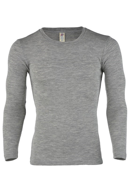 Herren Merino-Seide Shirt mit langem Arm - Image 4