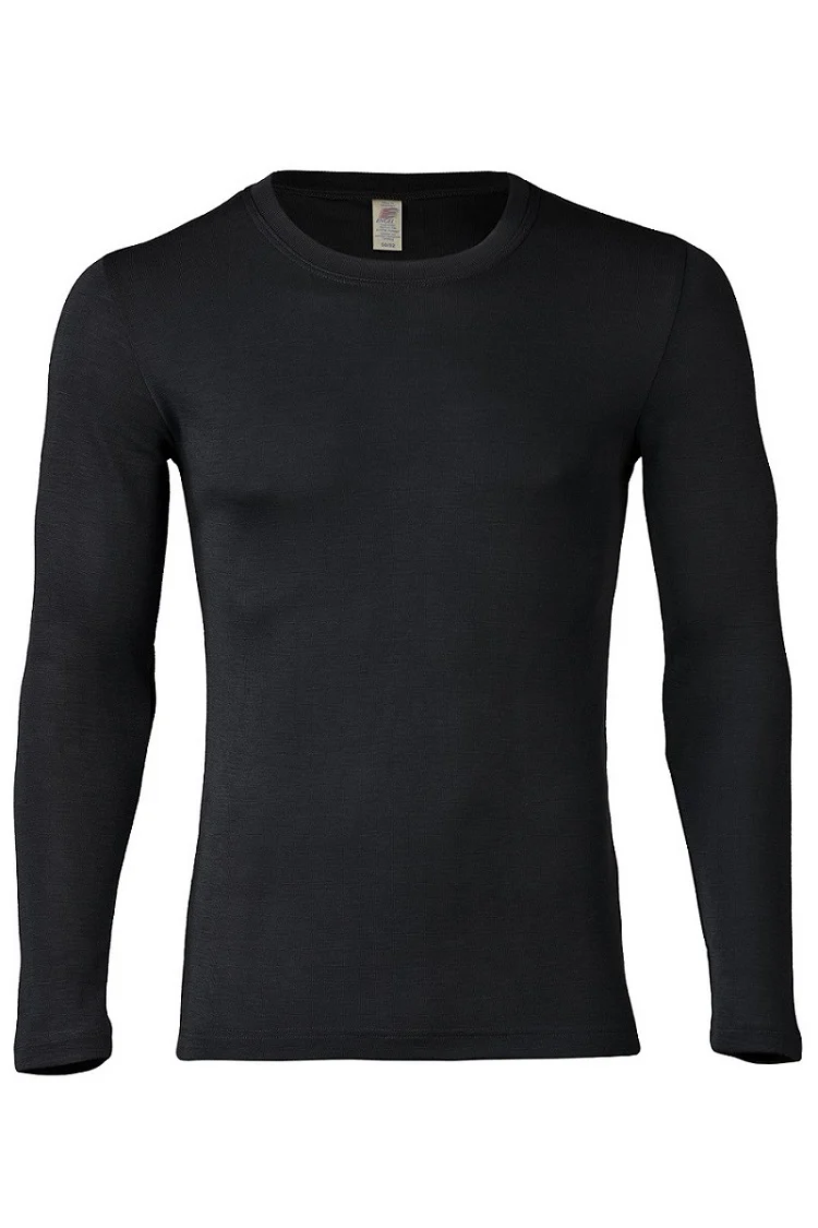 Herren Merino-Seide Shirt mit langem Arm - Image 6