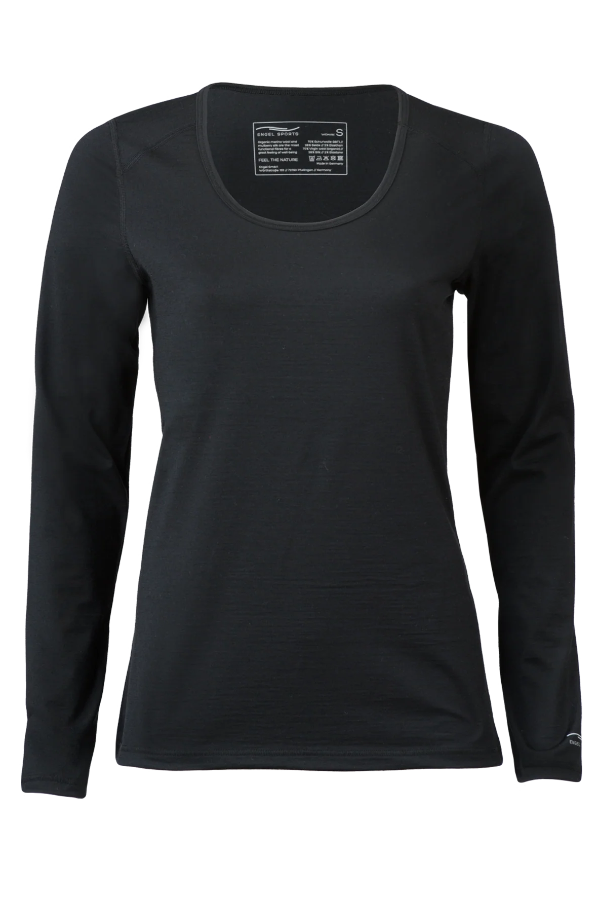 Sports Langarmshirt Merino-Seide ♀ 150