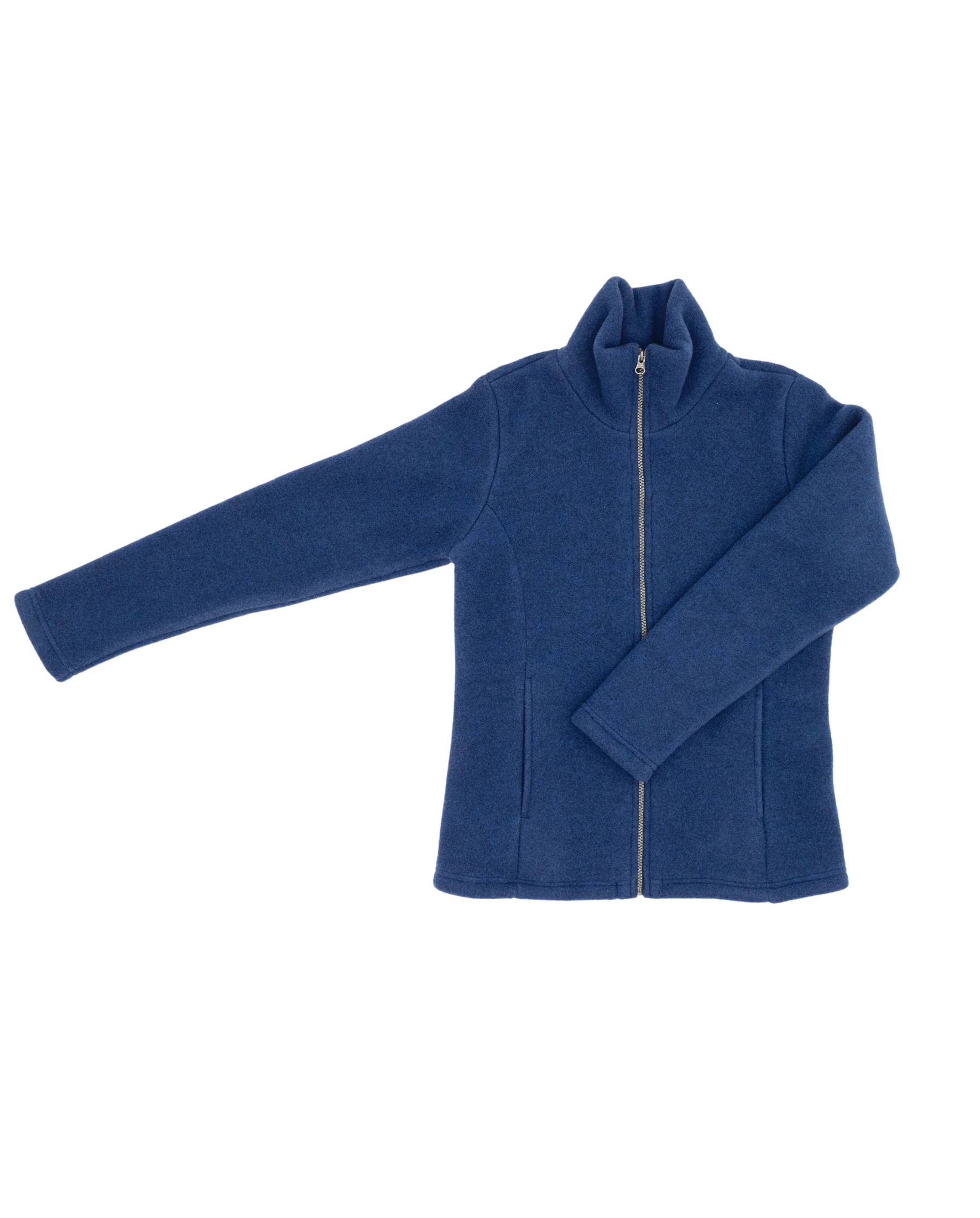 100% Merino Walk Fleece Jacke Damen - Image 3