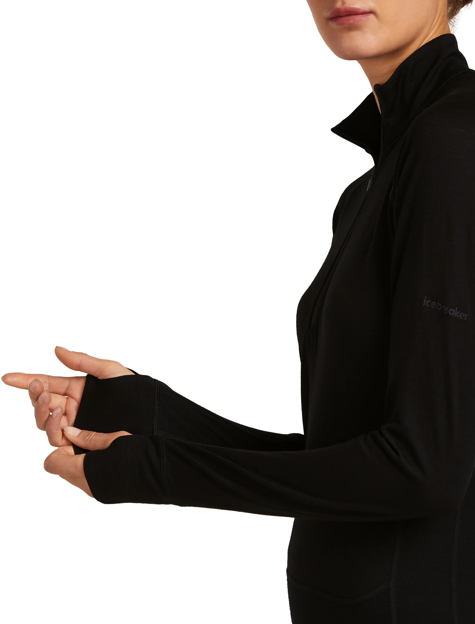 200 ZoneKnit Long Sleeve Half Zip Damen - Image 3