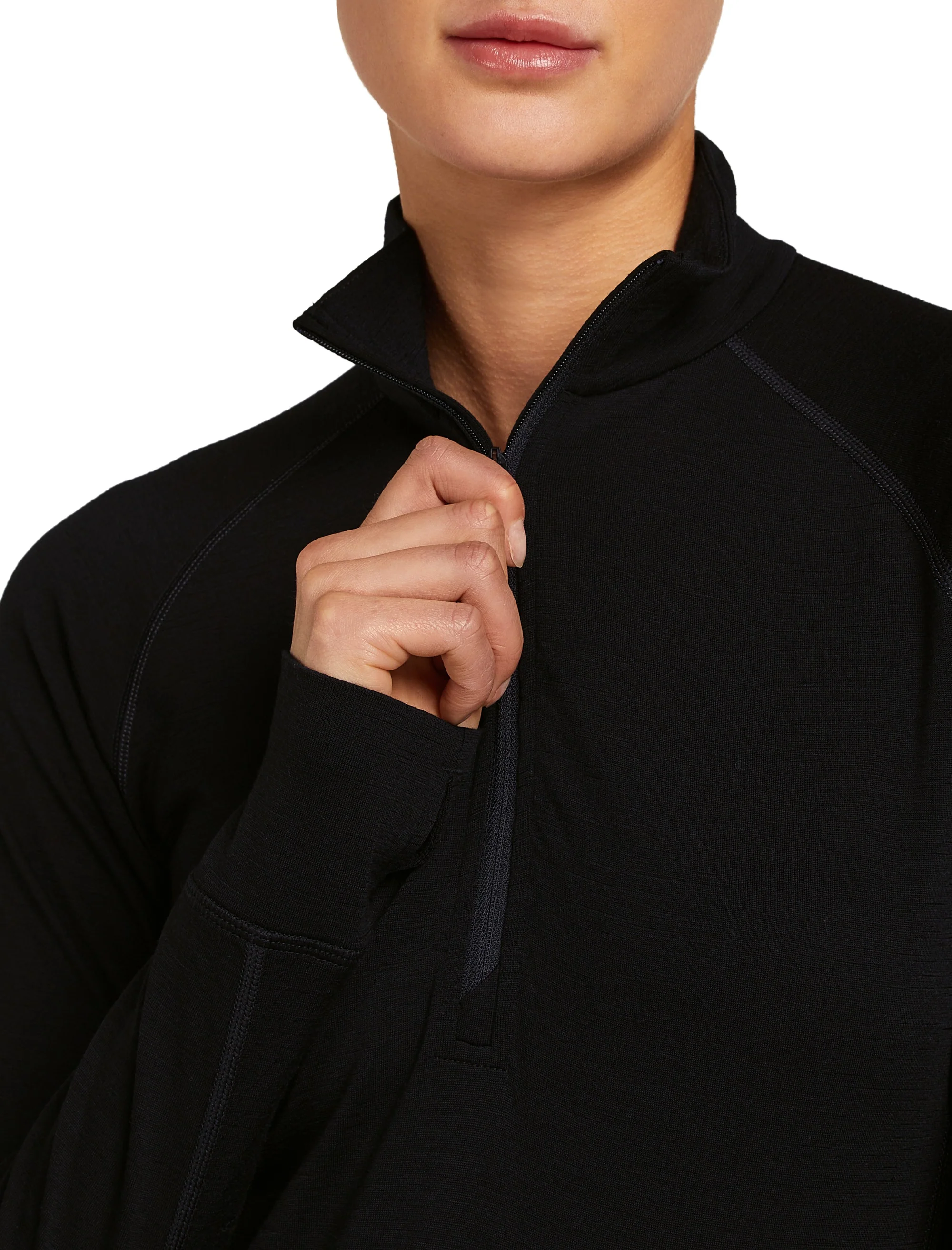 200 ZoneKnit Long Sleeve Half Zip Damen - Image 5