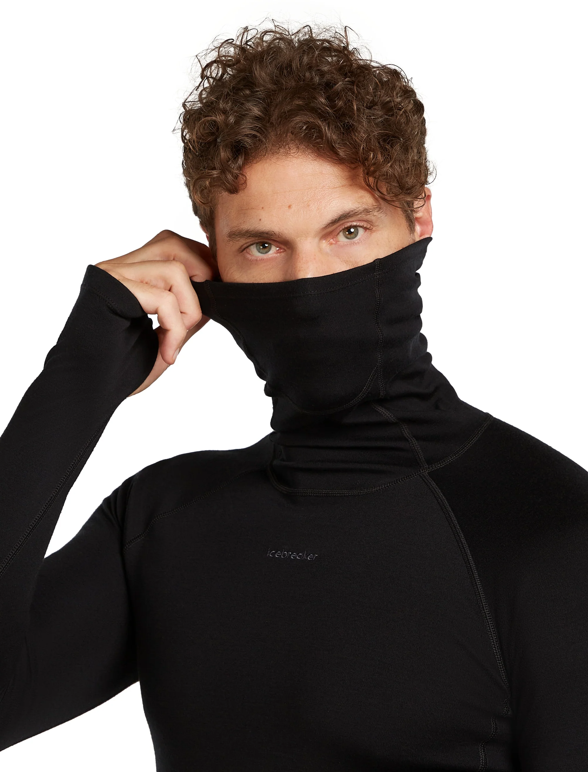 300 Merino Ultra Fine Polar Roll Neck ♂ - Image 8
