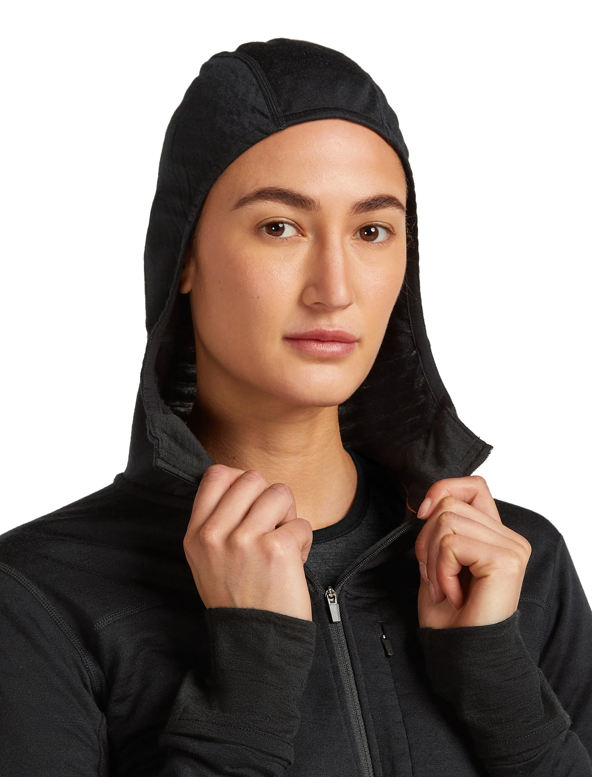 Descender 300 Tencel®-Merino Fleece Hoody Damen - Image 4
