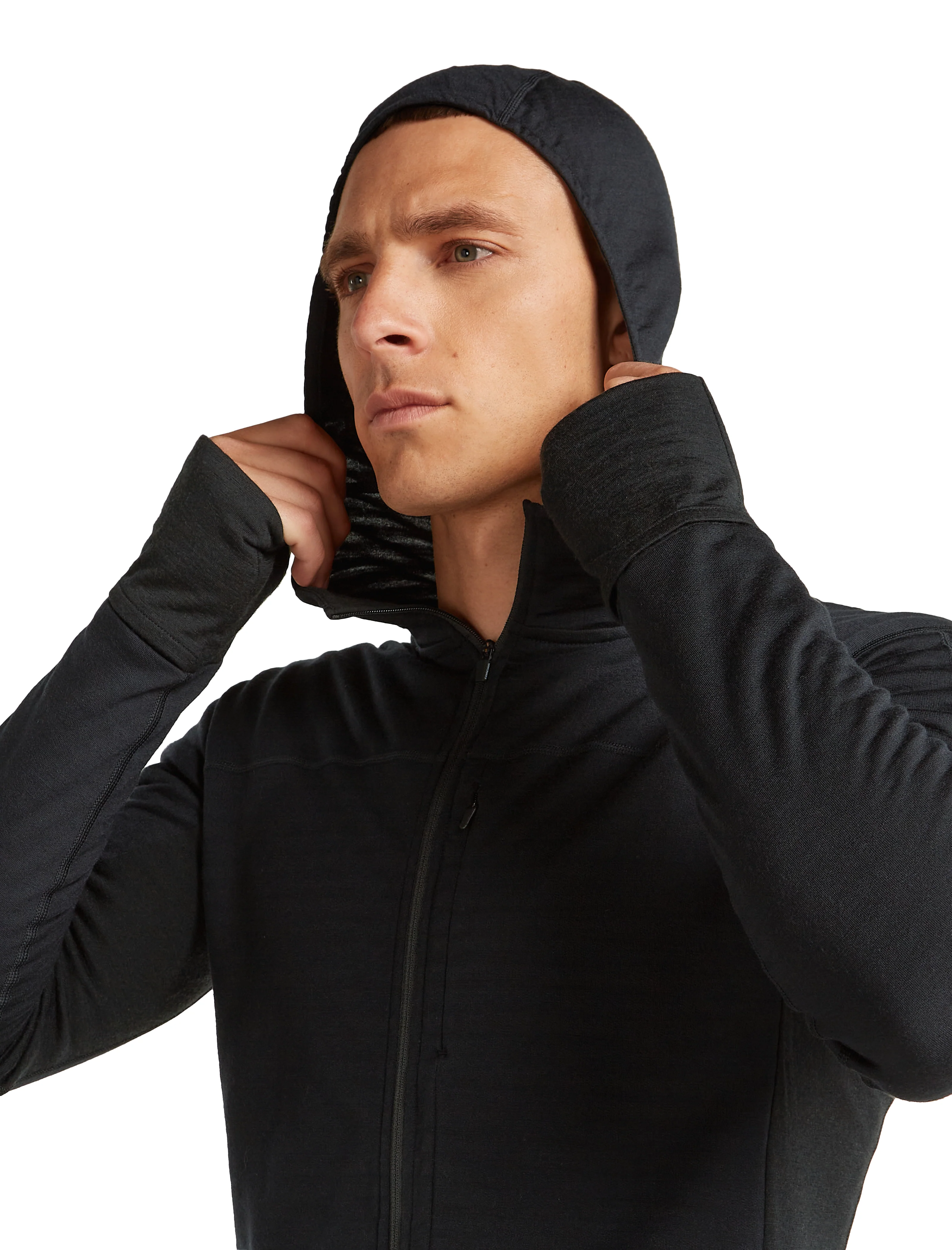 Descender 300 Tencel®-Merino Fleece Hoody Herren - Image 9