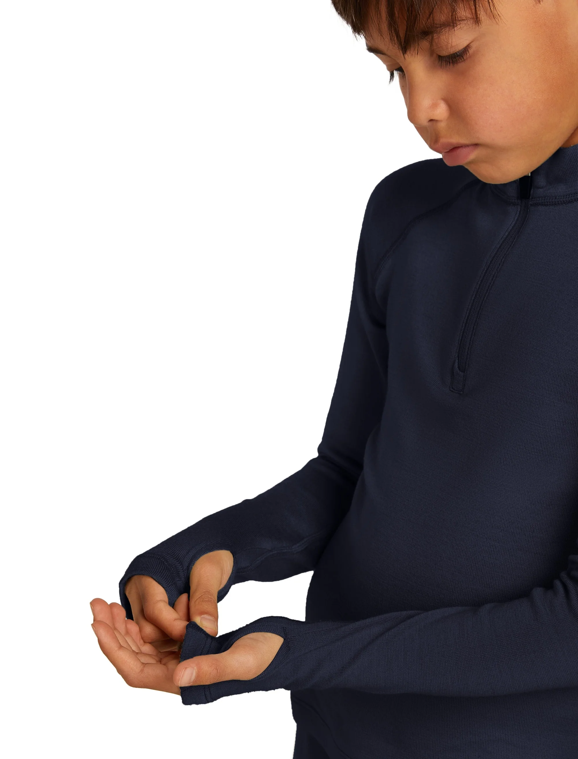 Tech Merino 260 Longsleeve Half Zip Kinder - Image 3