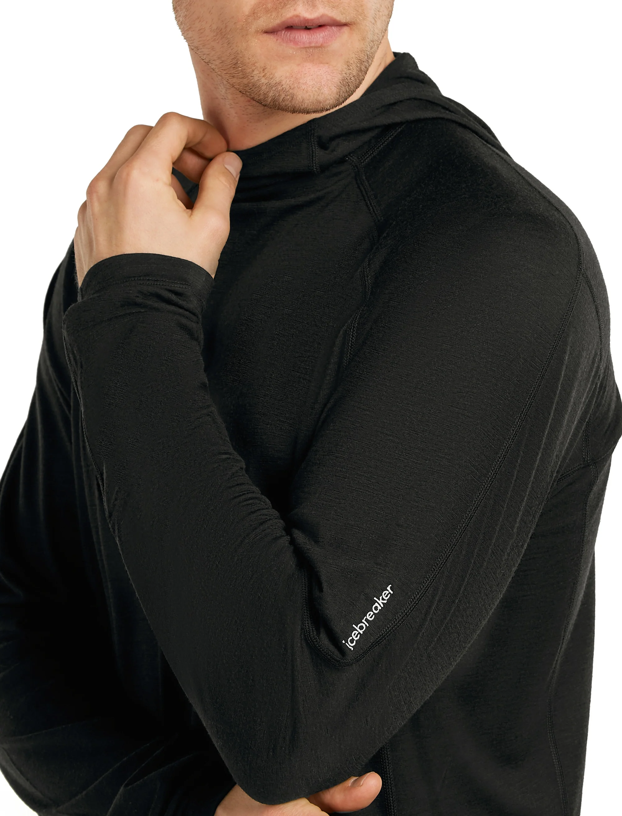 Men 150 MerinoFine Ace Sun Hoodie - Image 8