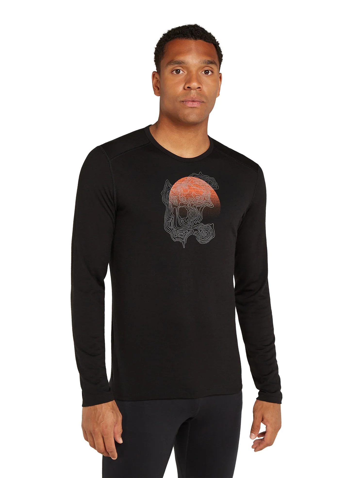 Oasis Merino Long Sleeve Ruapehu Round ♂ - Image 2