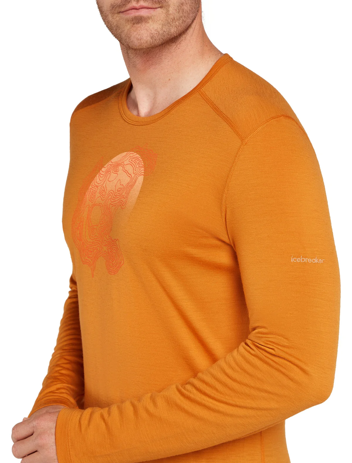 Oasis Merino Long Sleeve Ruapehu Round ♂ - Image 5