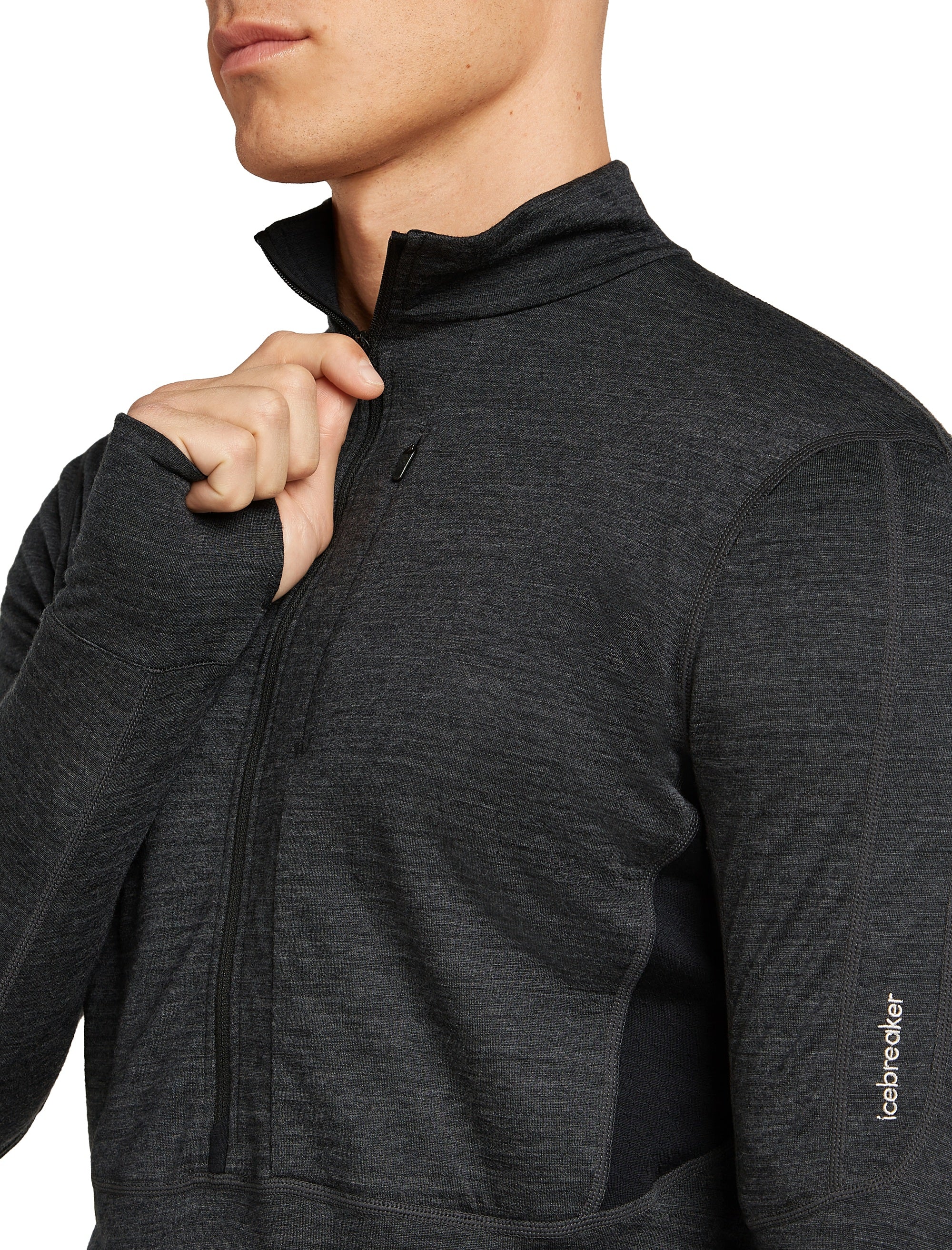 Descender 200 Lyocell-Merino Half Zip ♂ - Image 6