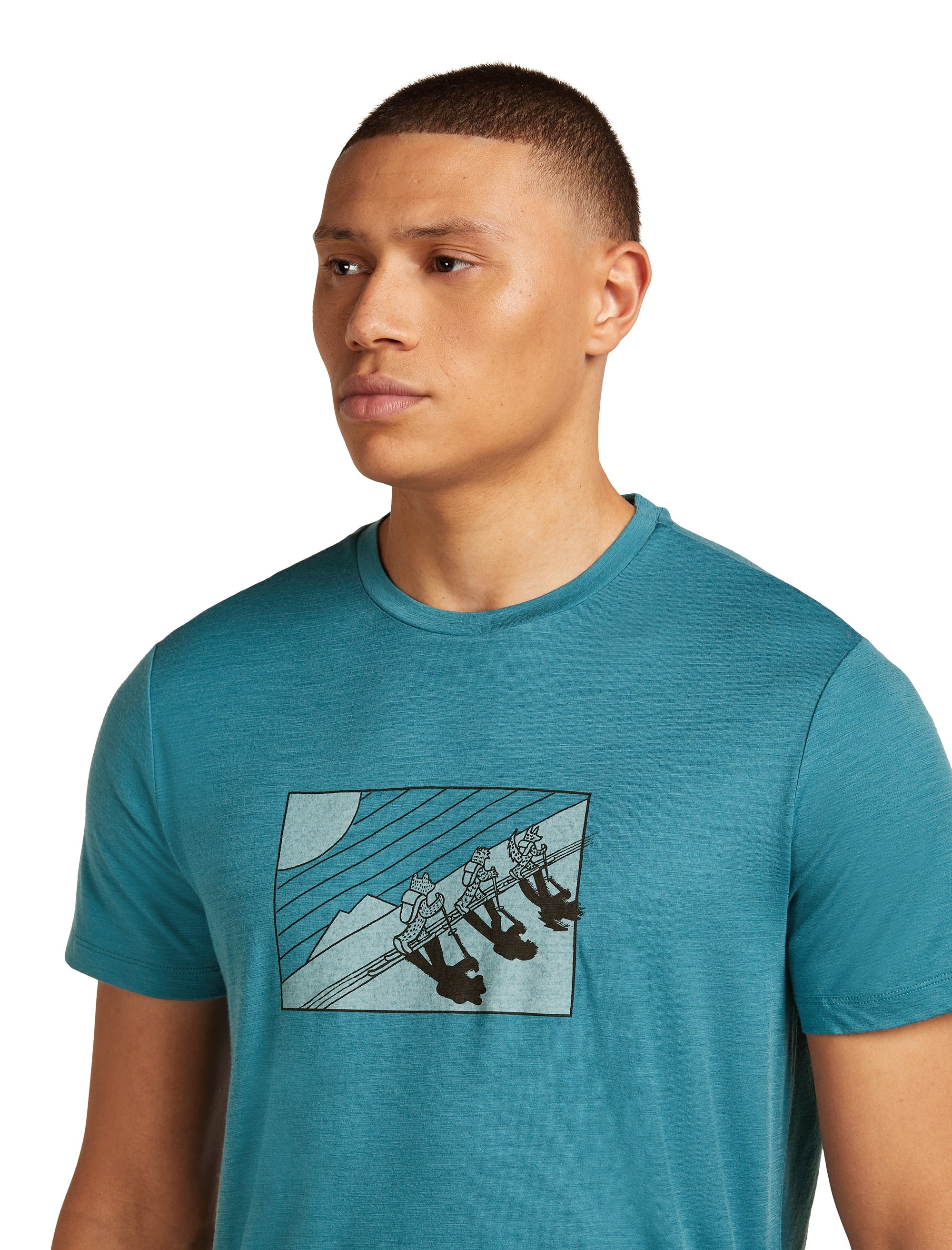 Tech Merino T-Shirt In The Wild ♂ - Image 3