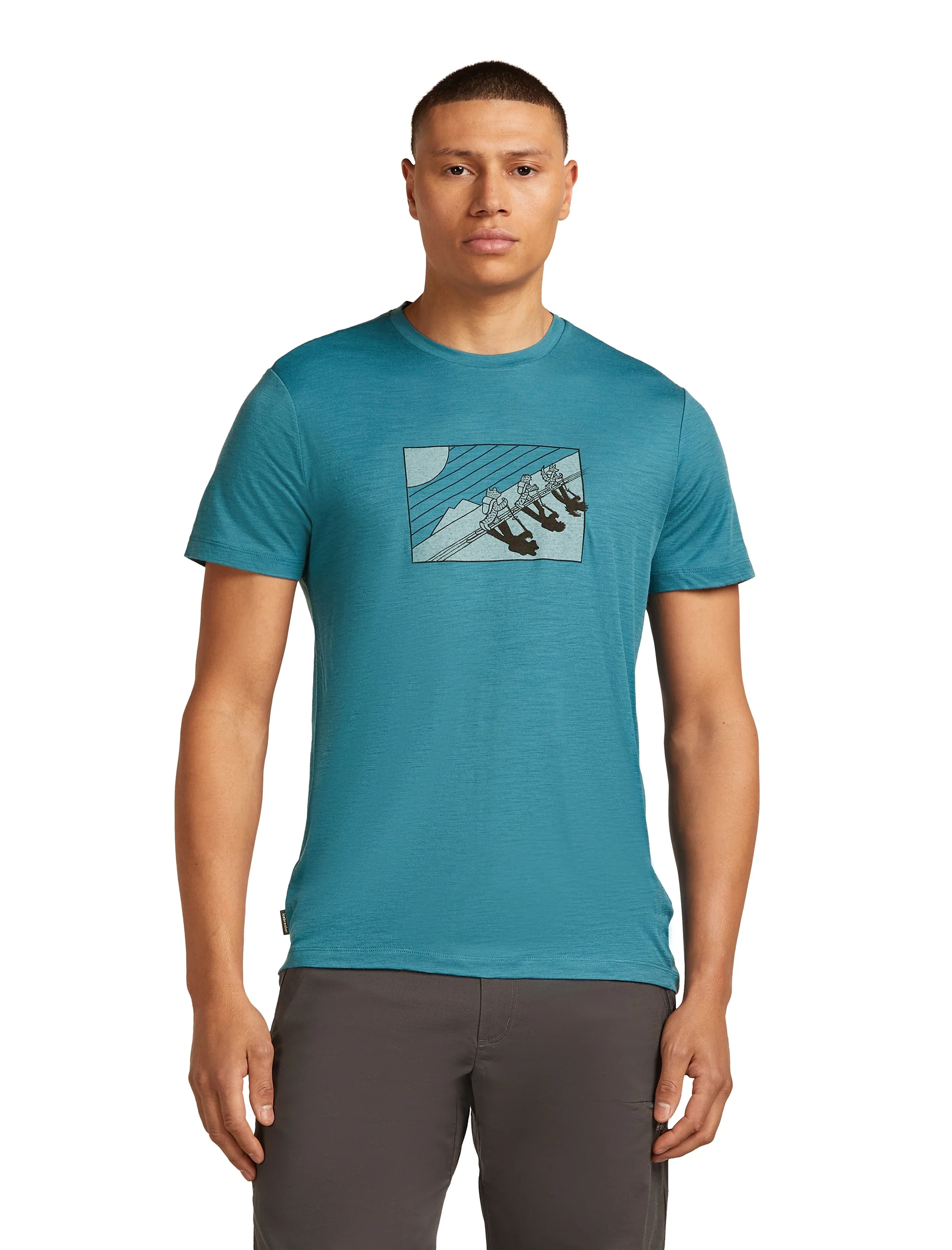 Tech Merino T-Shirt In The Wild ♂ - Image 4
