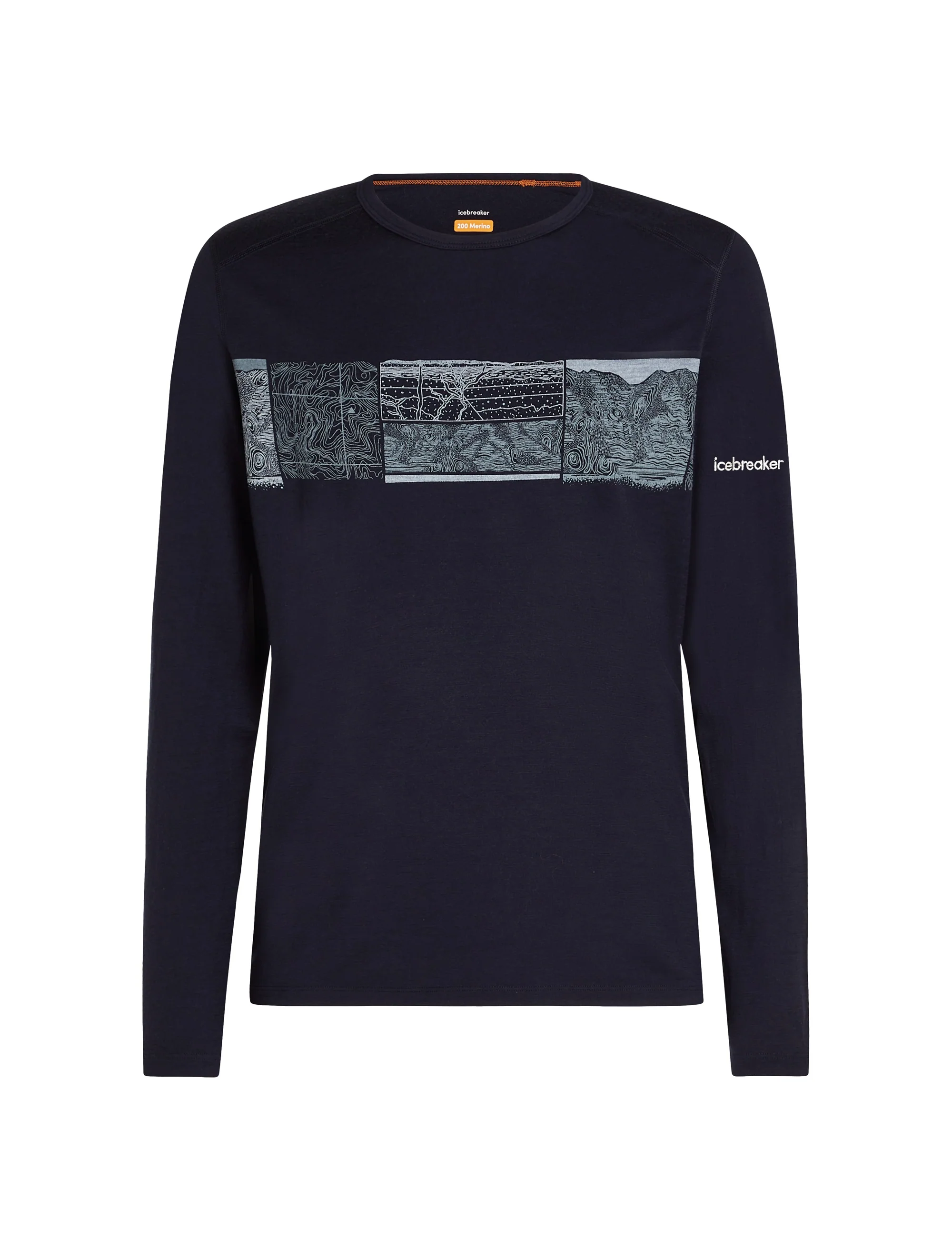 Oasis Merino Long Sleeve Elevation Line 200 ♂ - Image 2