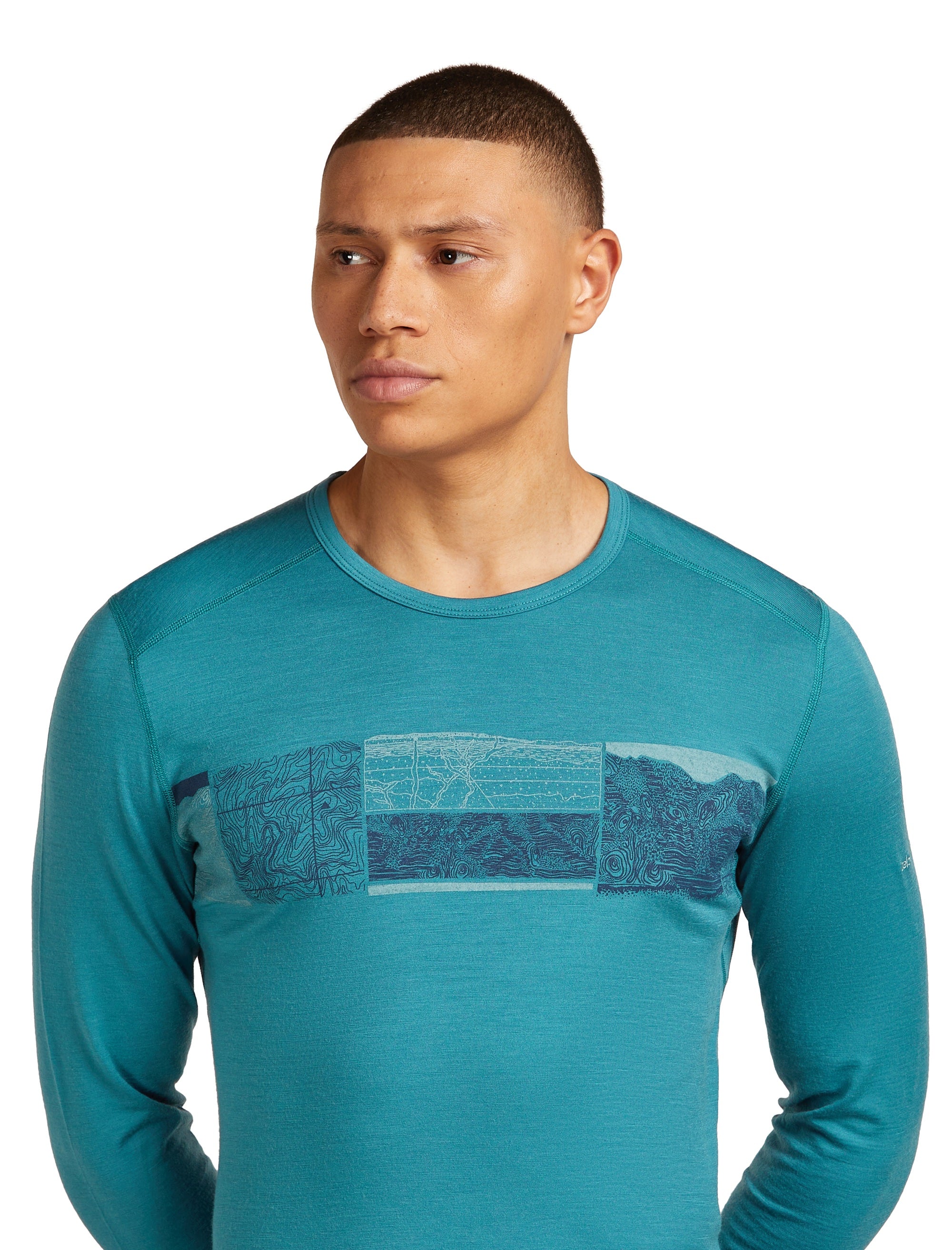 Oasis Merino Long Sleeve Elevation Line 200 ♂ - Image 4