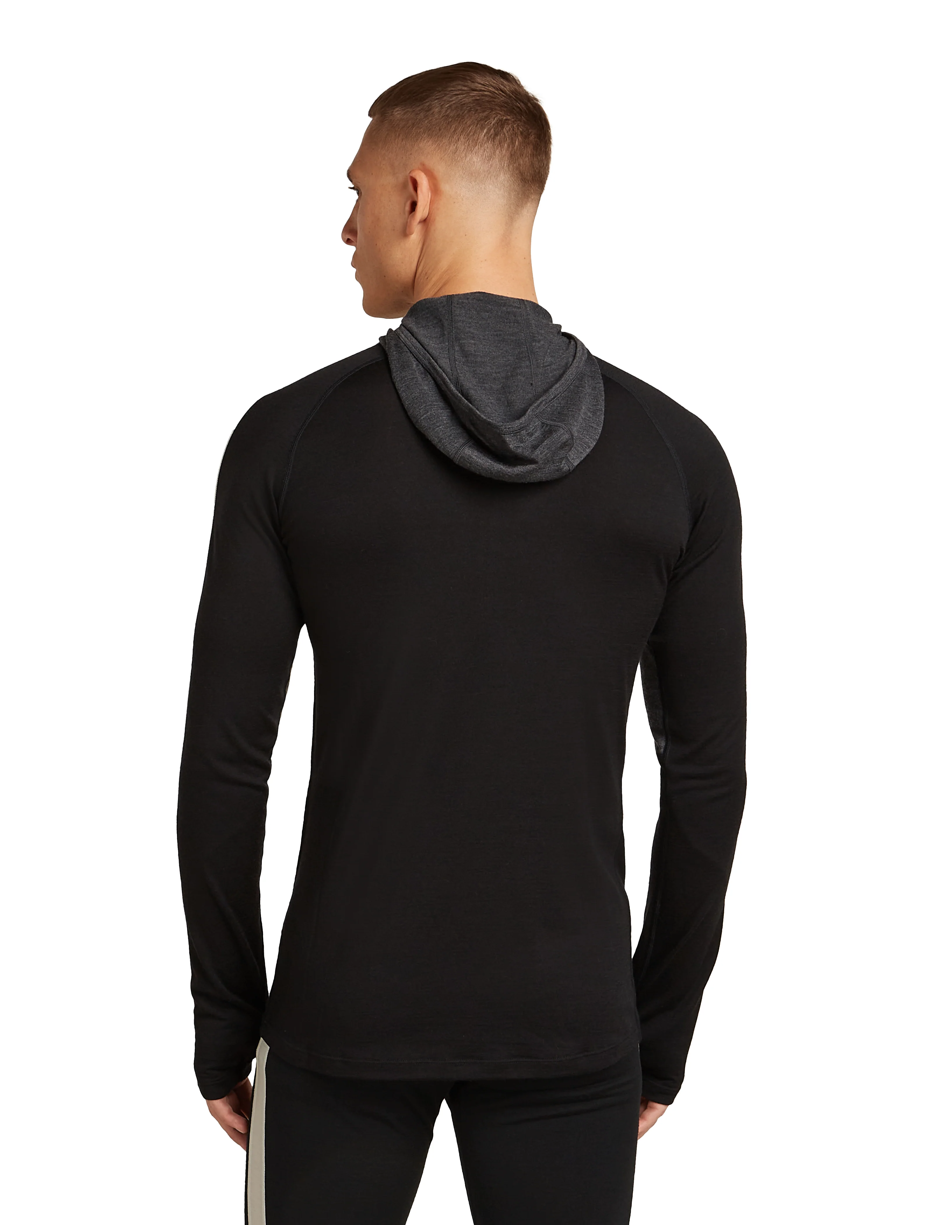 200 Oasis Plus LS Half Zip Hood ♂ - Image 2