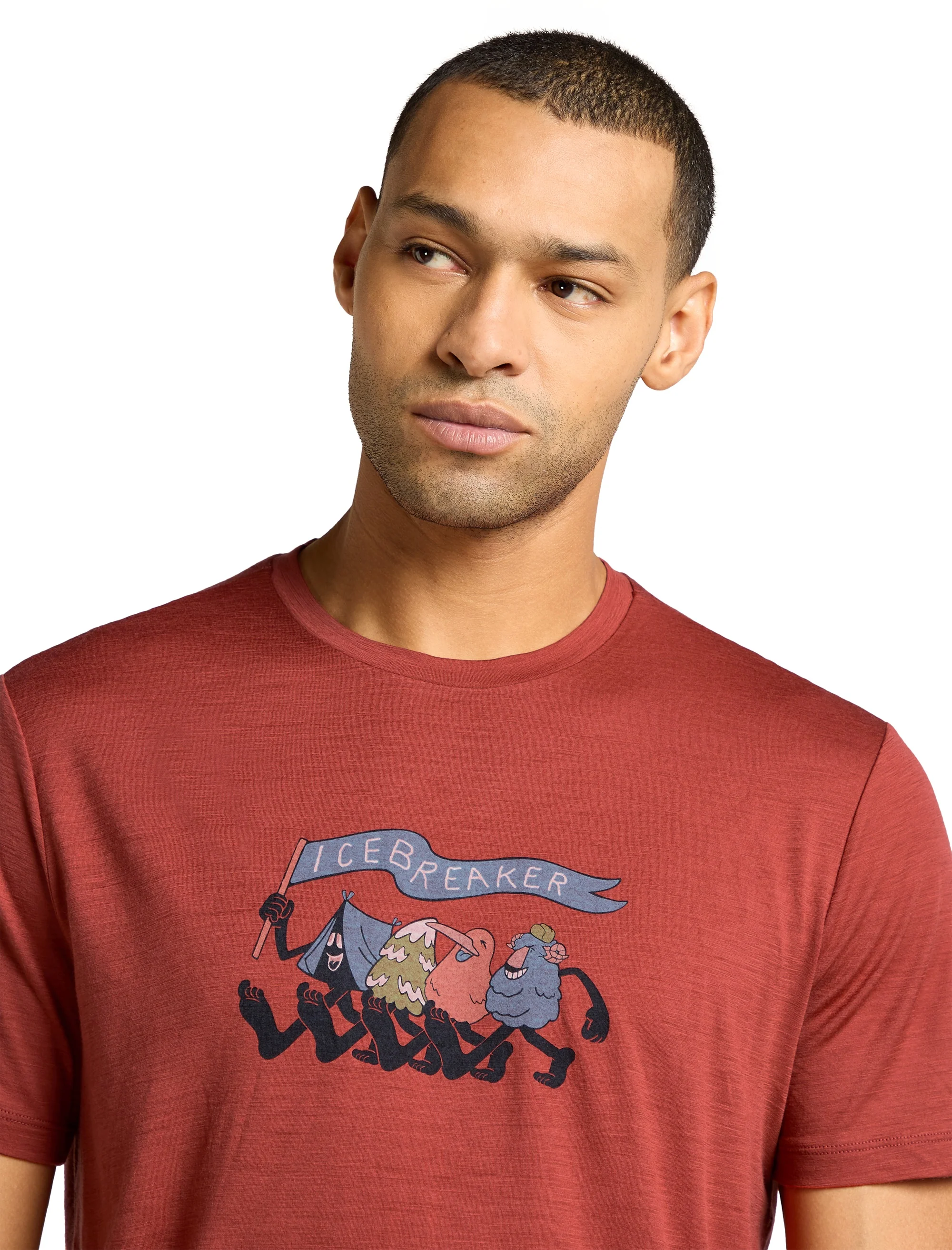 Tech Merino T-Shirt Hike Together ♂ - Image 4