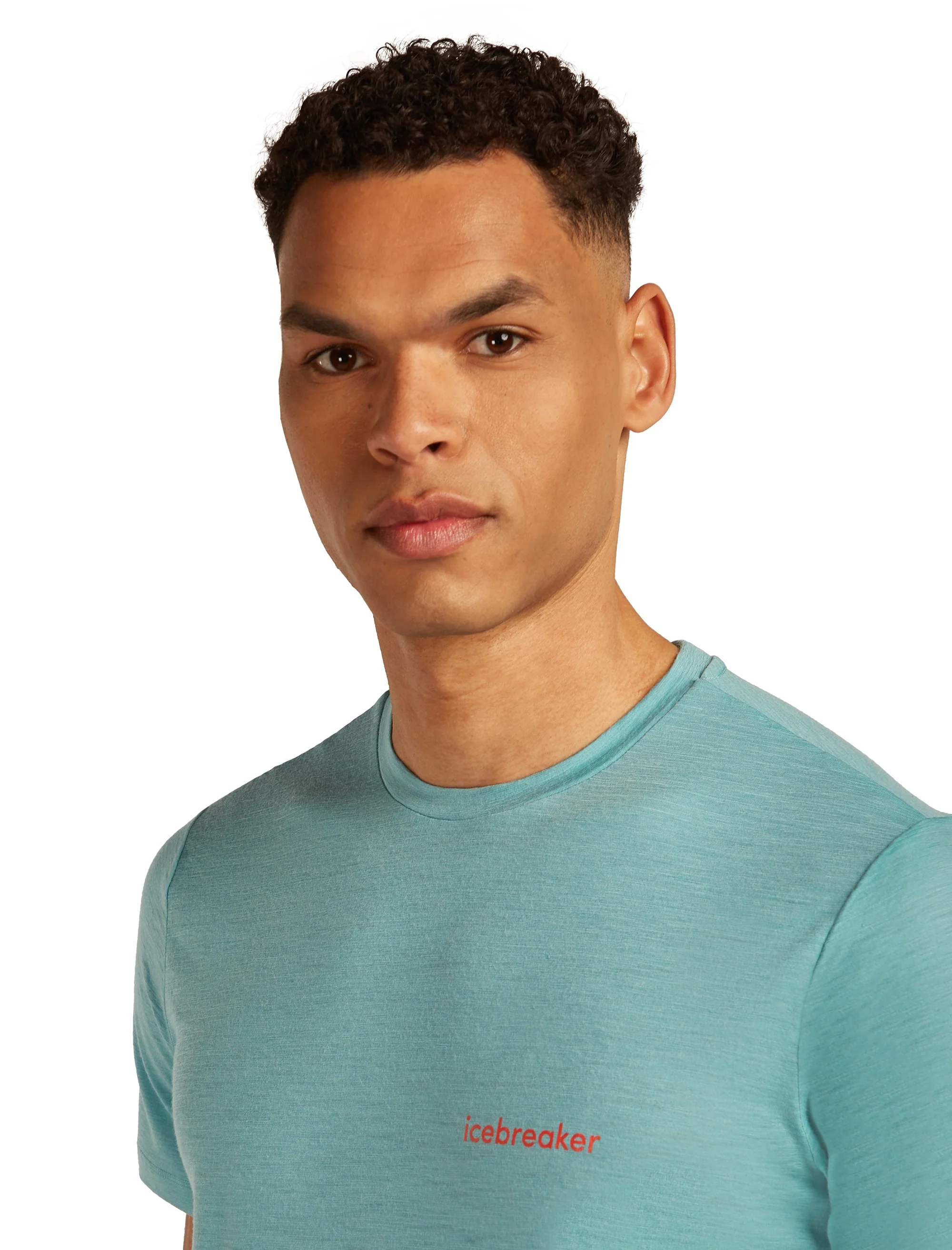 Tech Merino T-Shirt Icebreaker Wordmark ♂ - Image 3
