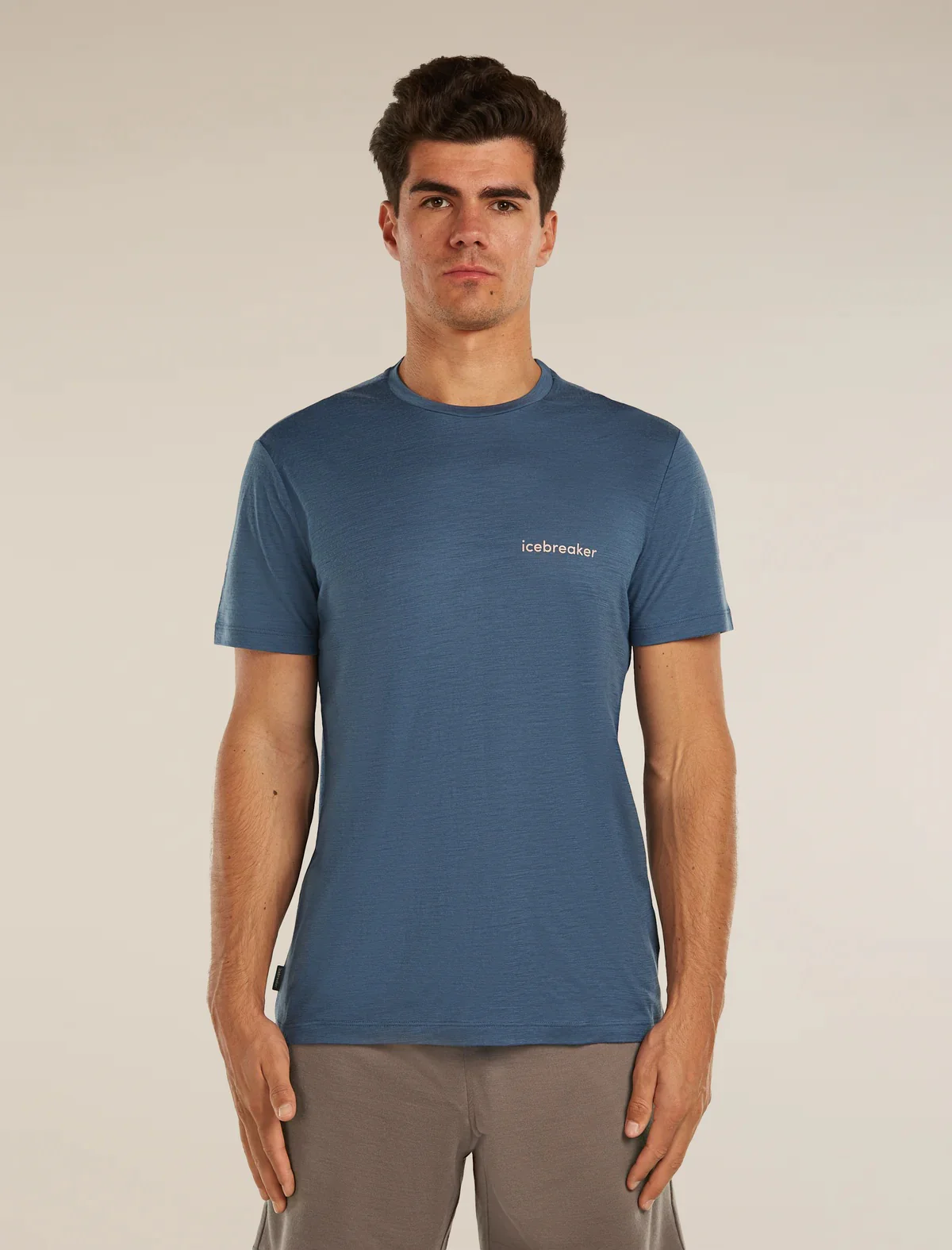 Tech Merino T-Shirt Icebreaker Wordmark ♂ - Image 6