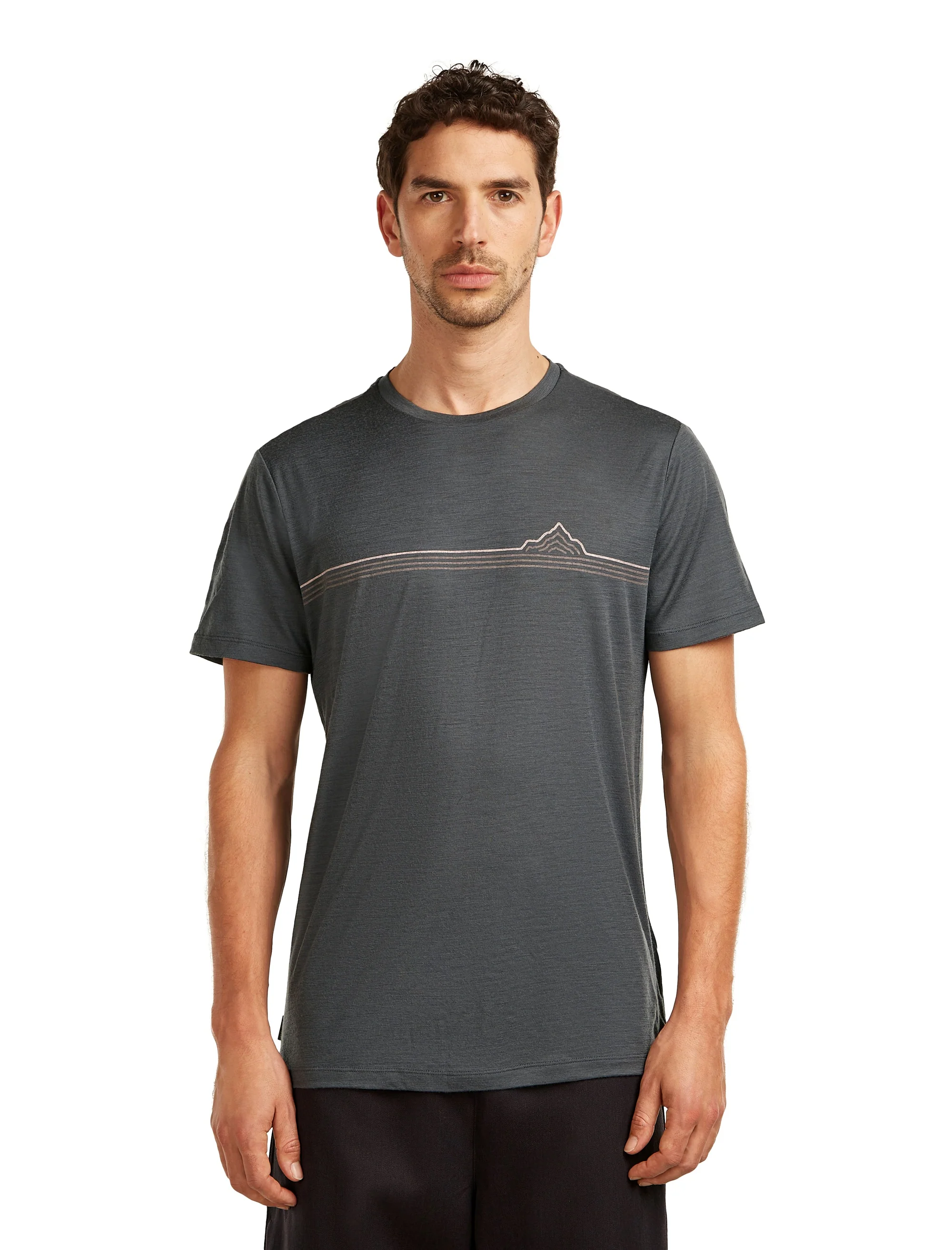 Tech Merino T-Shirt Range Stripes ♂ - Image 3
