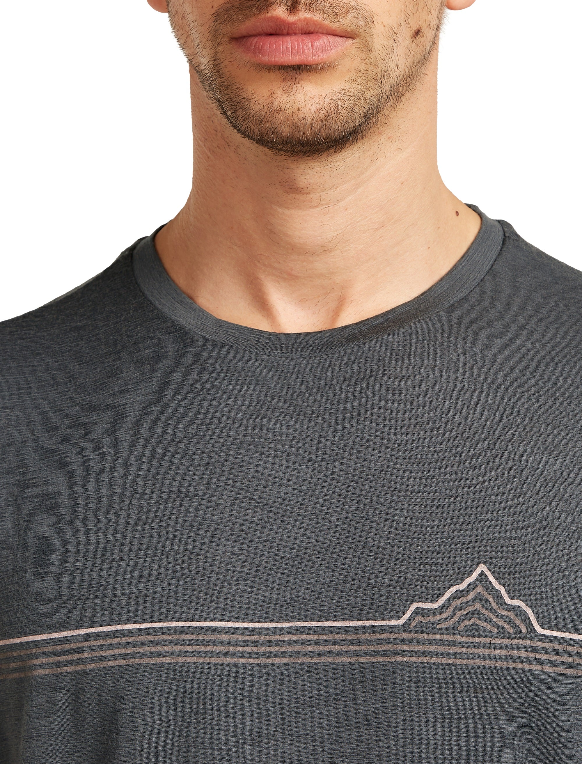 Tech Merino T-Shirt Range Stripes ♂ - Image 4