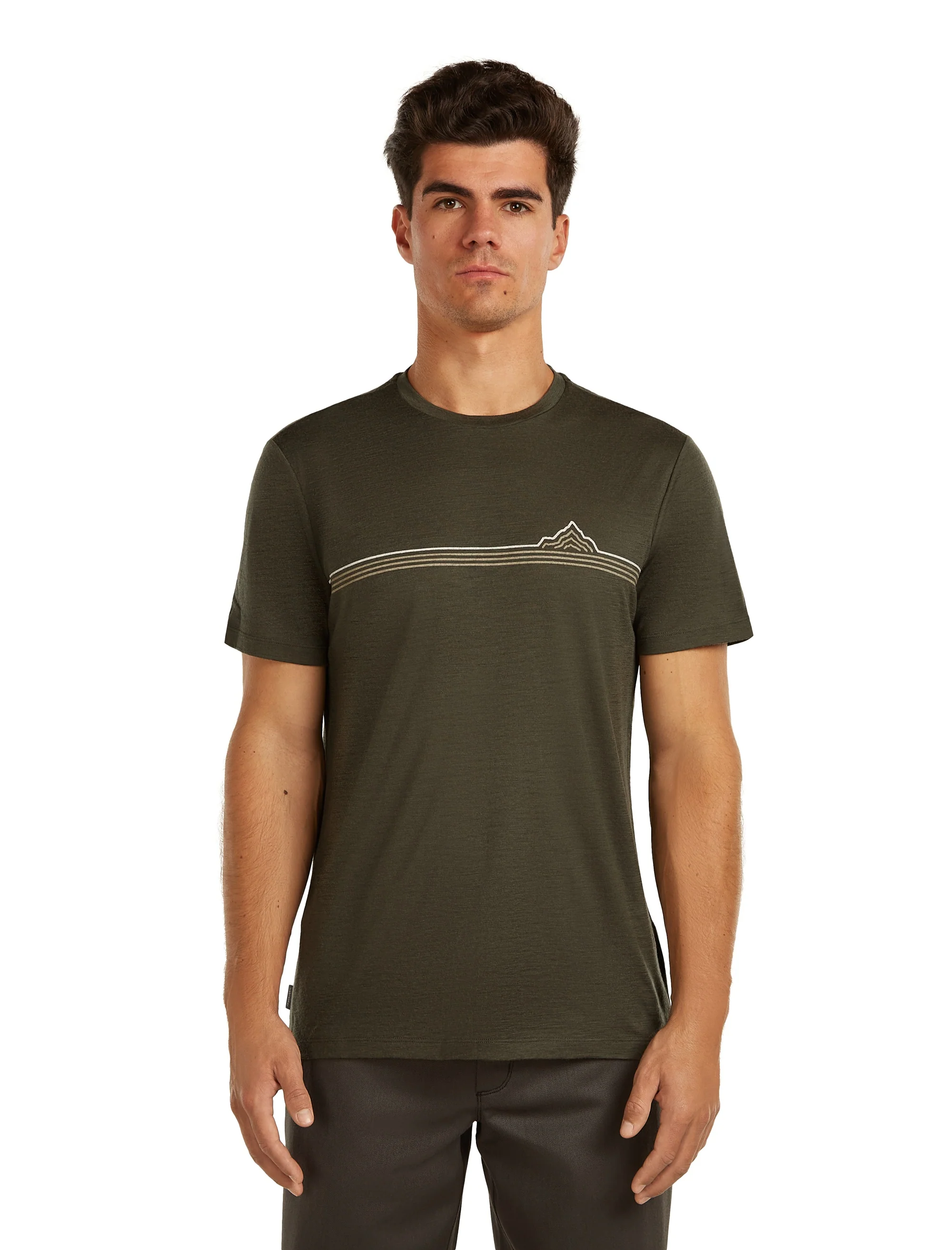 Tech Merino T-Shirt Range Stripes ♂ - Image 5