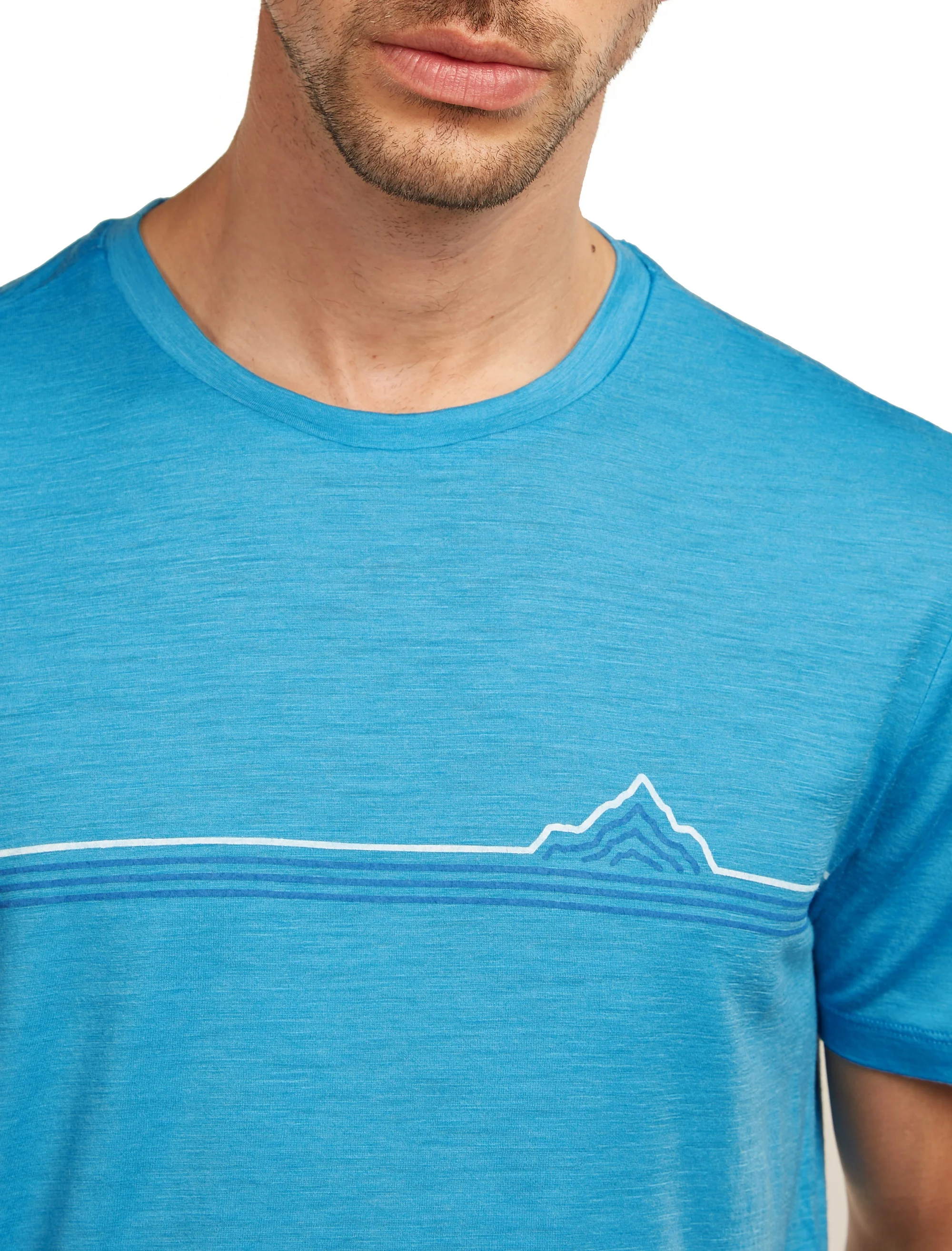 Tech Merino T-Shirt Range Stripes ♂ - Image 8