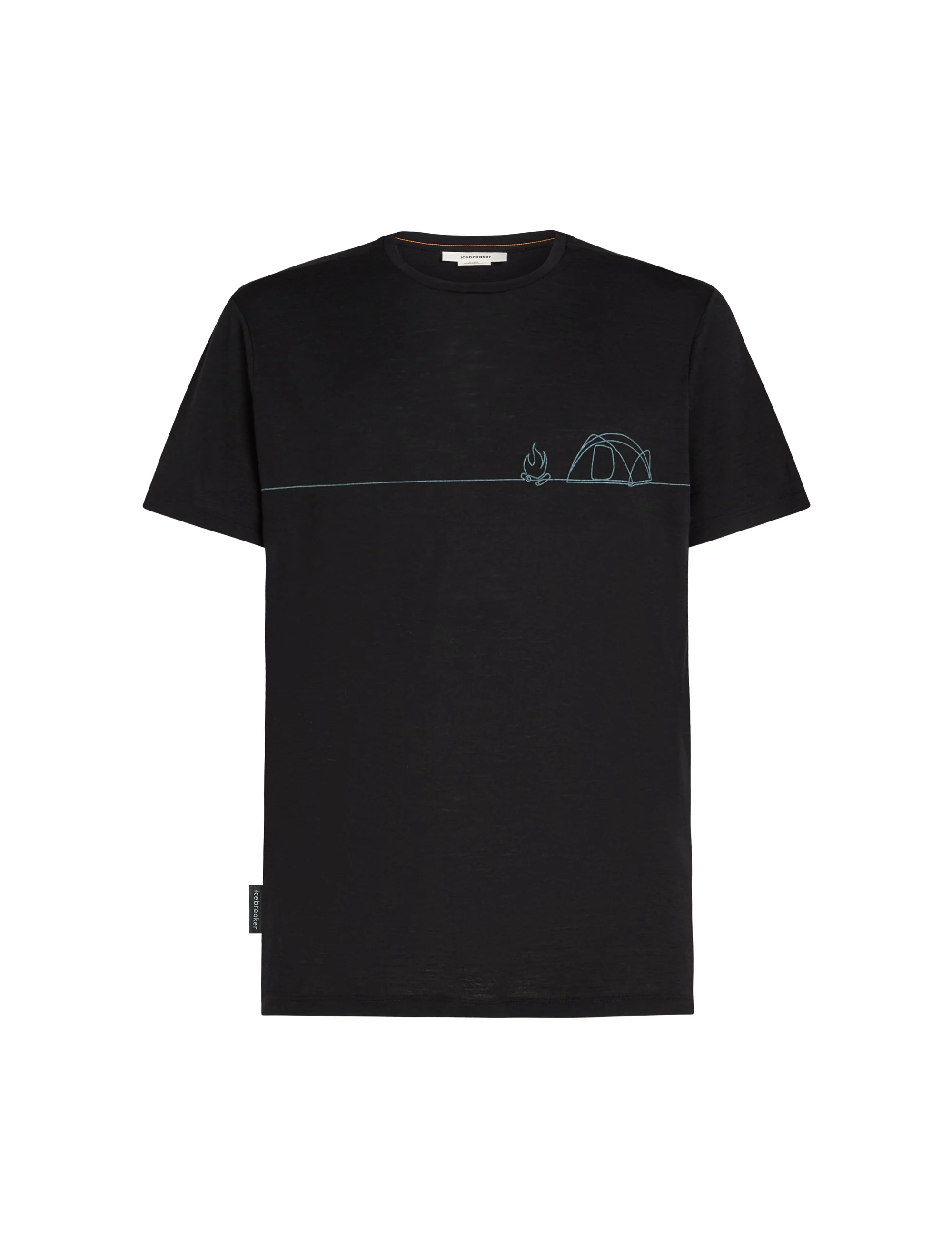 Tech Merino T-Shirt Single Line Camp ♂ - Image 5